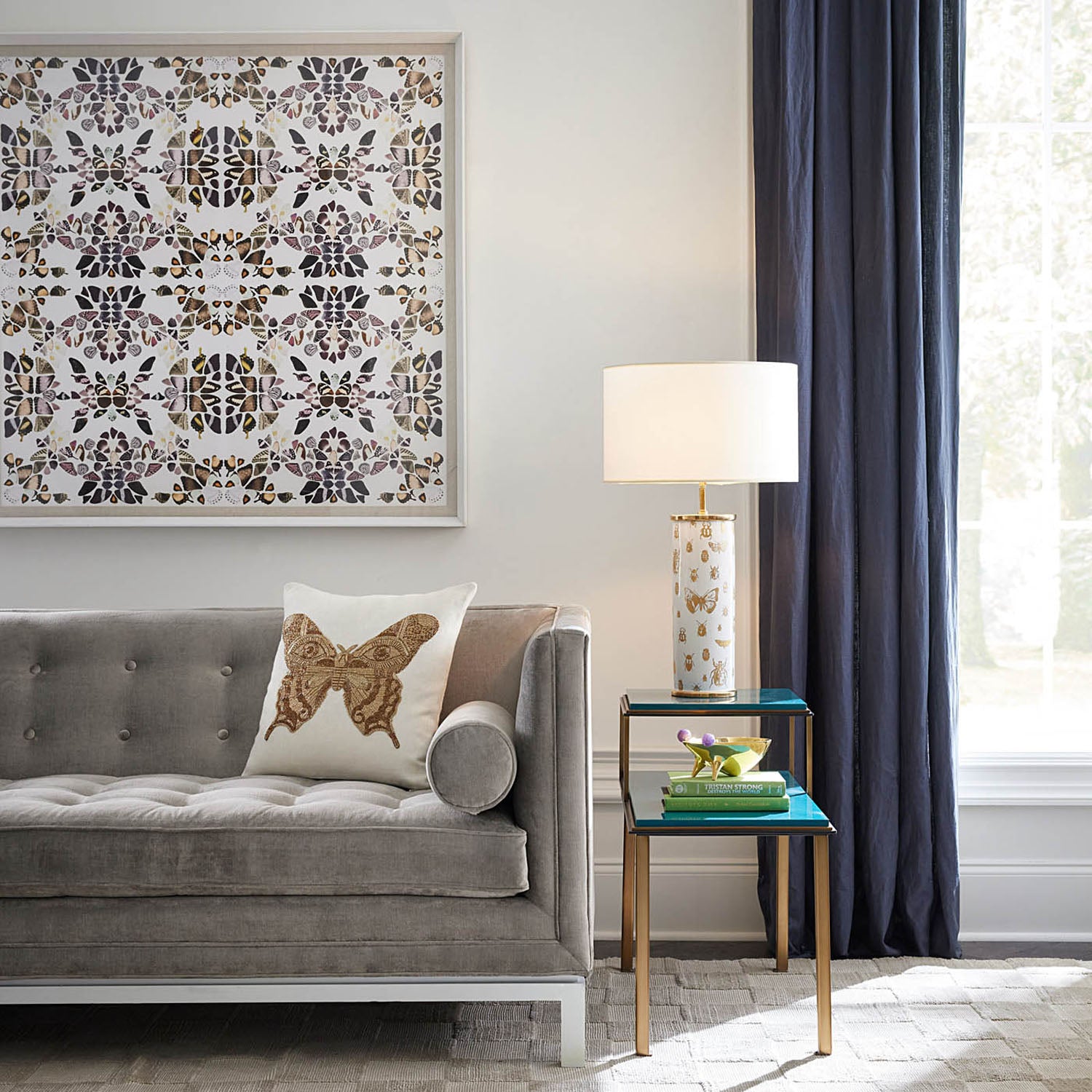 Jonathan Adler Rider Telephone Table