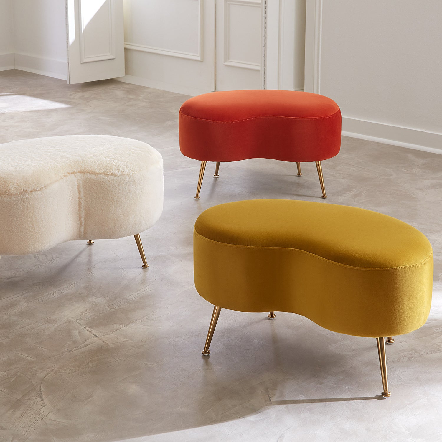 Jonathan Adler Kidney Ottoman