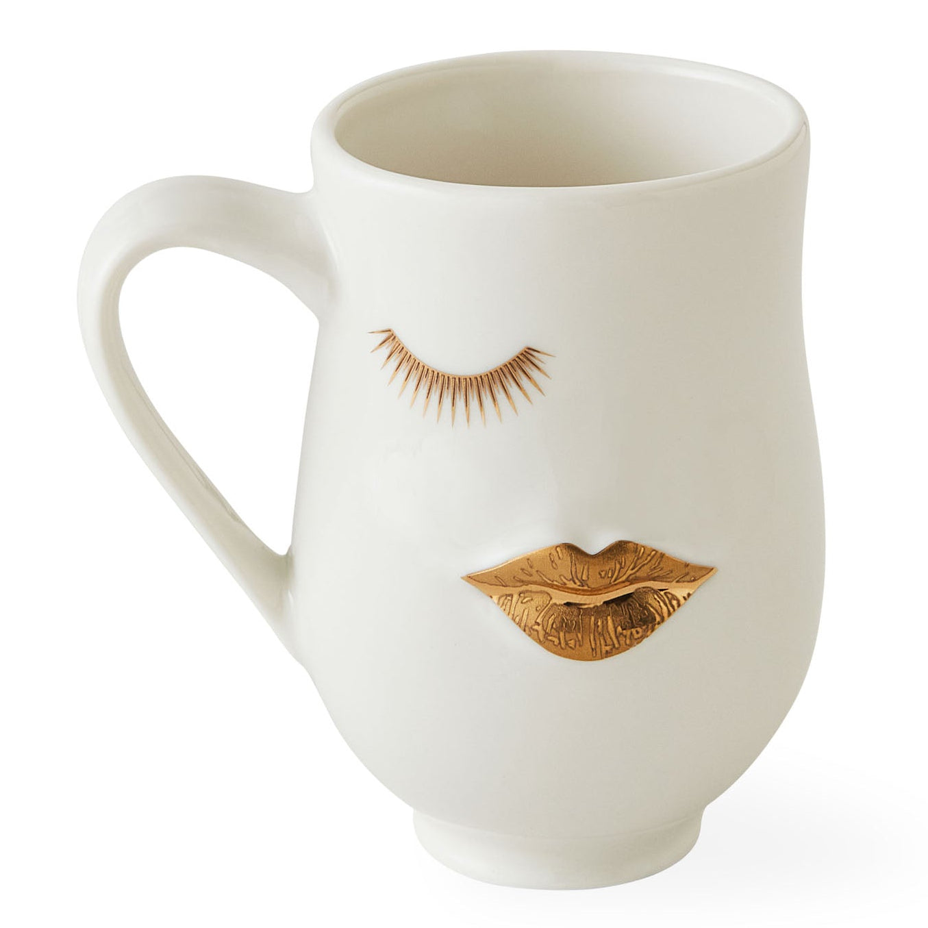 Jonathan Adler Gilded Mr. & Mrs. Muse Mug