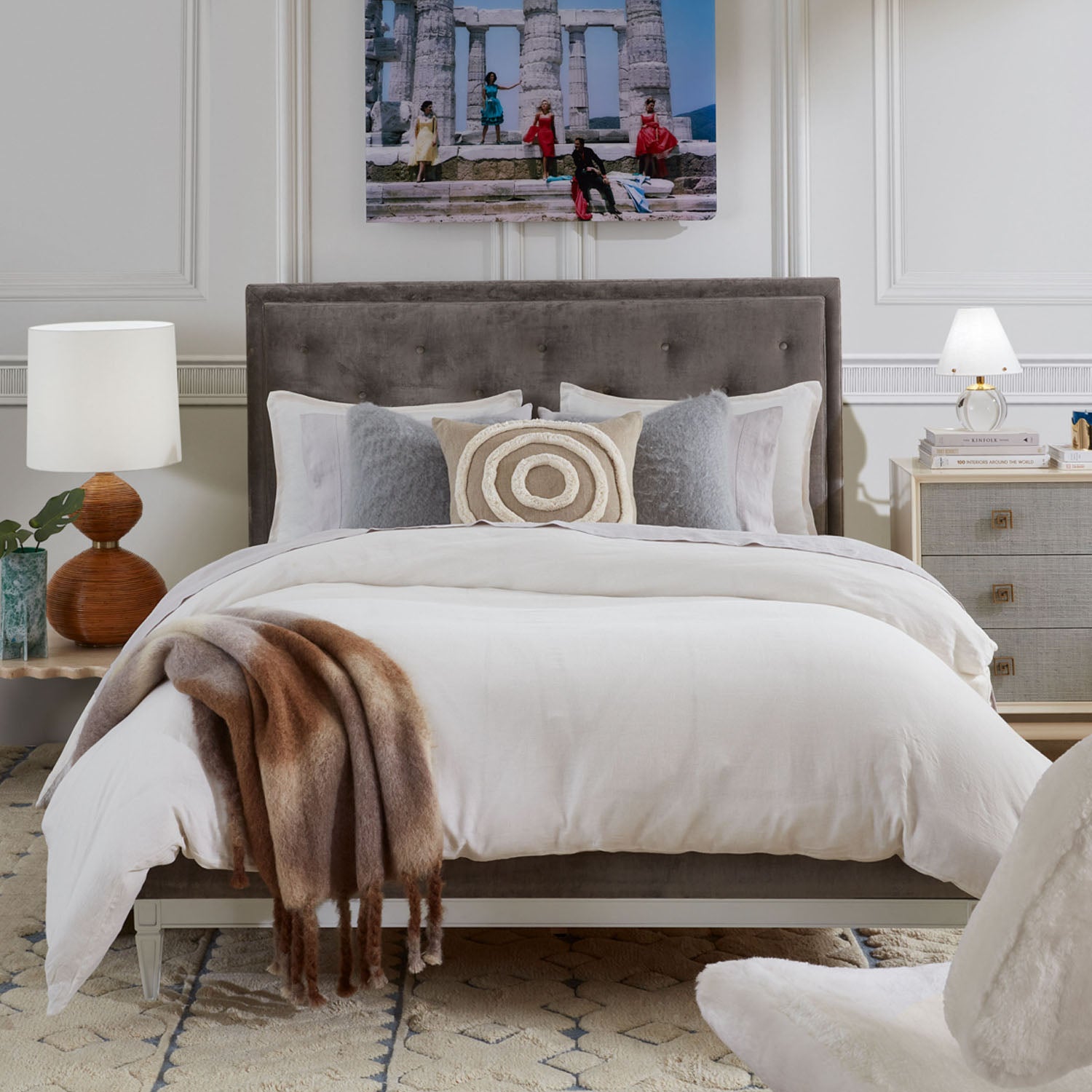 Jonathan Adler Lampert Queen Bed