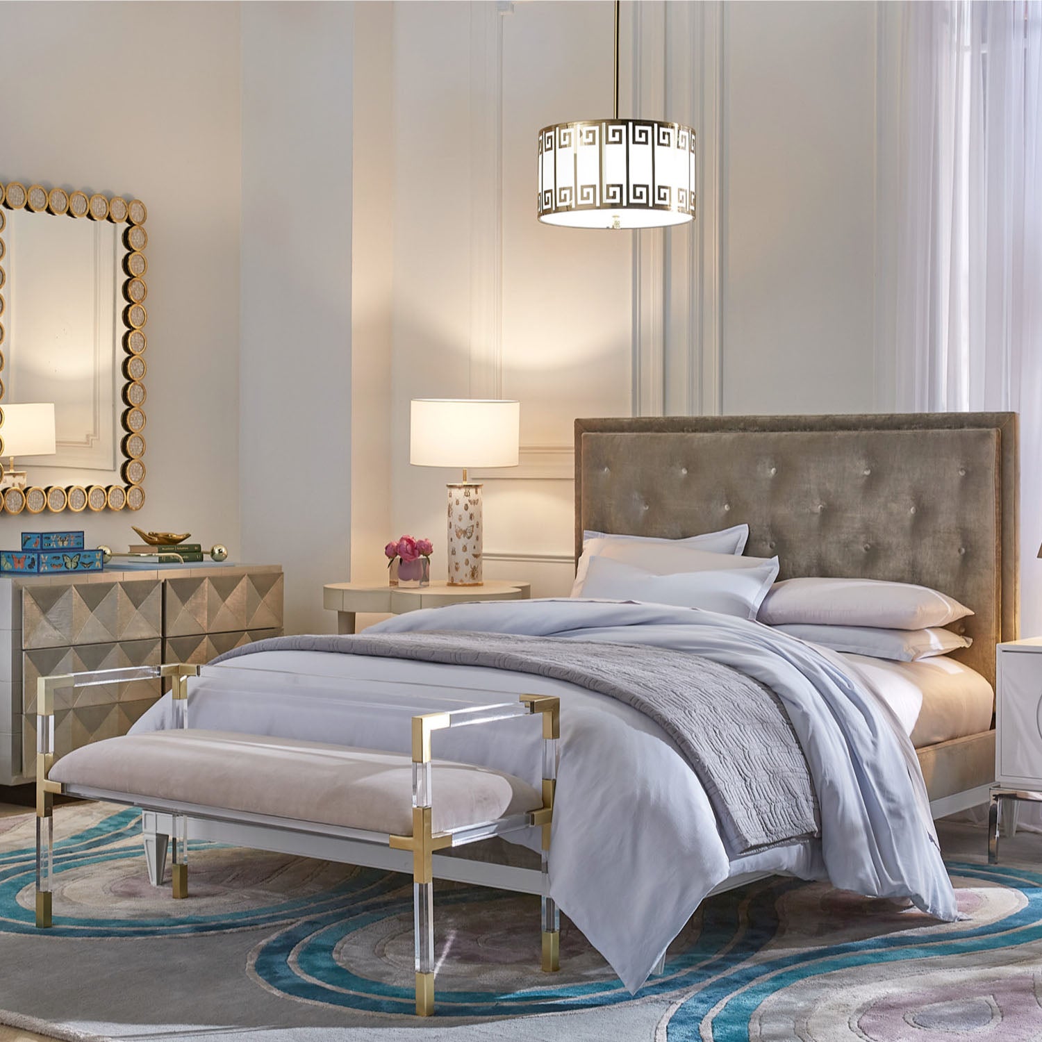 Jonathan Adler Lampert Queen Bed