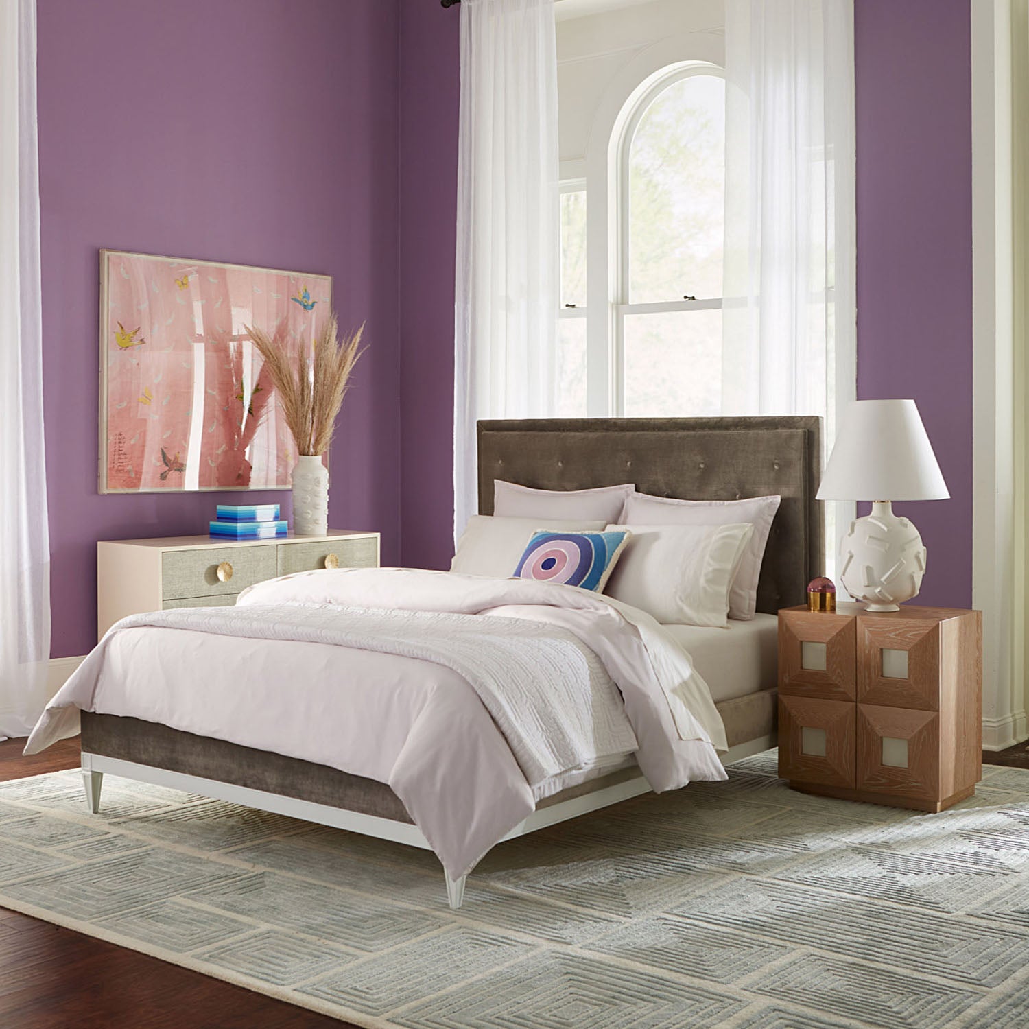 Jonathan Adler Lampert Queen Bed