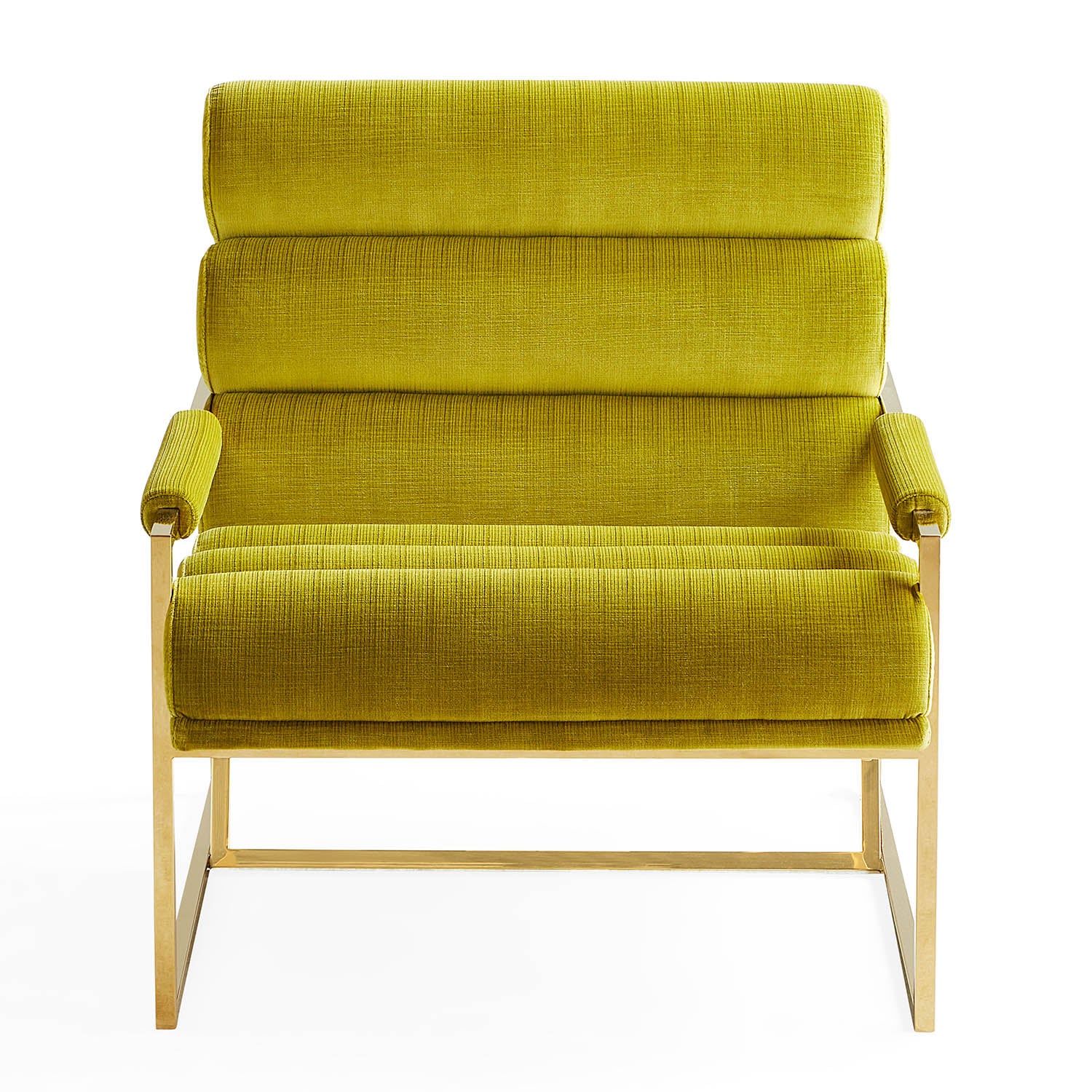 Jonathan Adler Channeled Goldfinger Lounge Chair