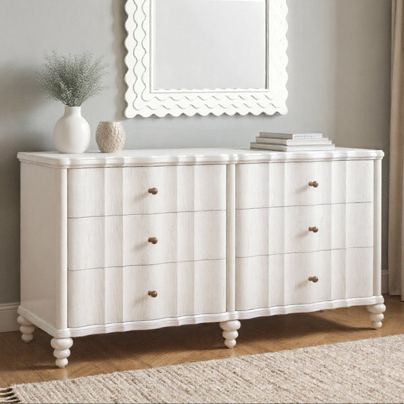 A.R.T. Furniture Haven Warm White Dresser