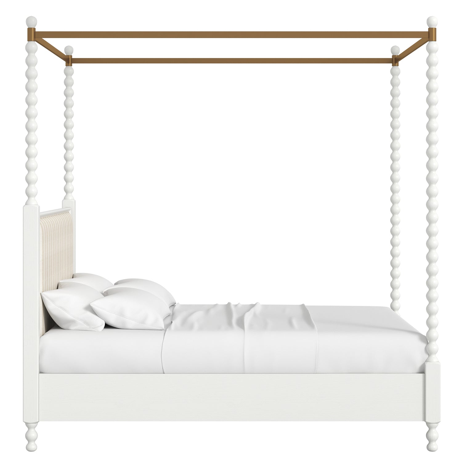A.R.T. Furniture Haven Upholstered Canopy Poster Bed