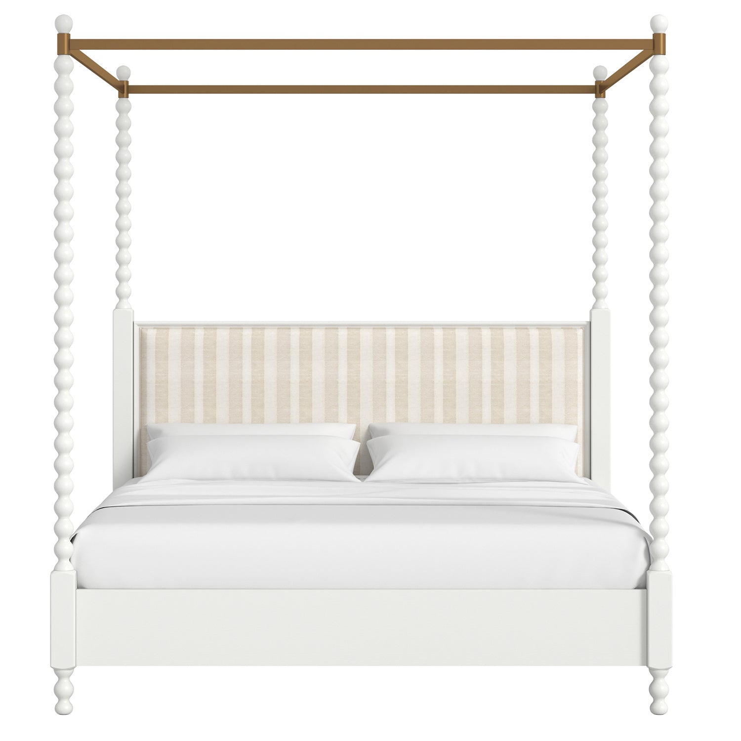 A.R.T. Furniture Haven Upholstered Canopy Poster Bed