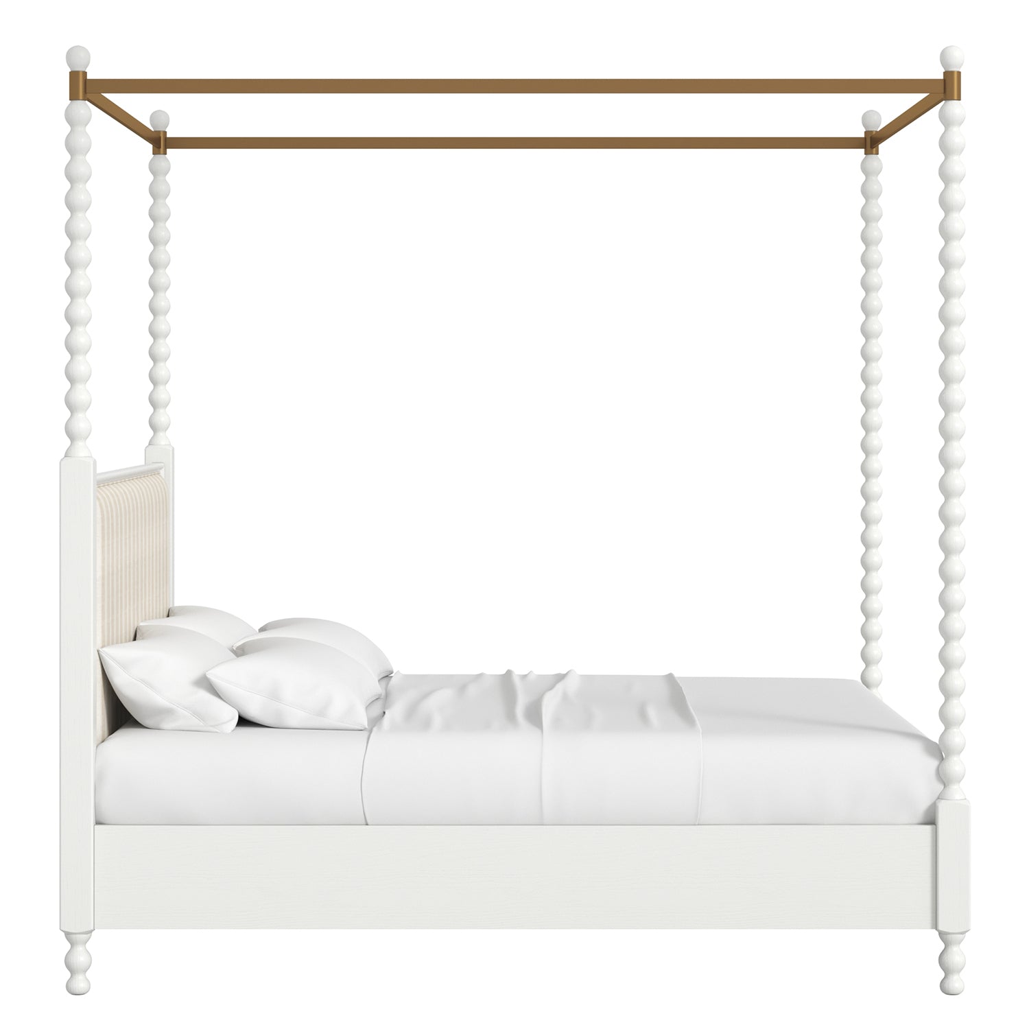 A.R.T. Furniture Haven Upholstered Canopy Poster Bed
