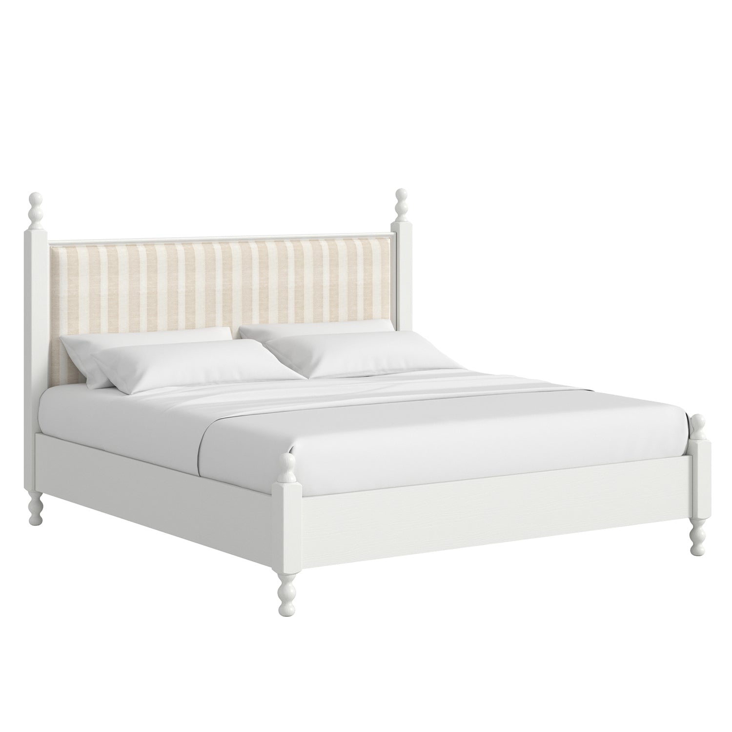 A.R.T. Furniture Haven Upholstered Finial Bed