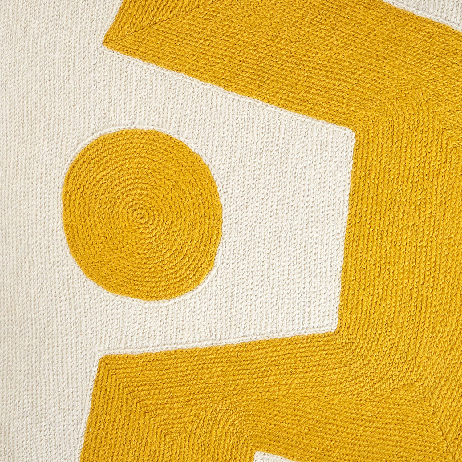 Jonathan Adler Ojai Path pillow styled on a bed