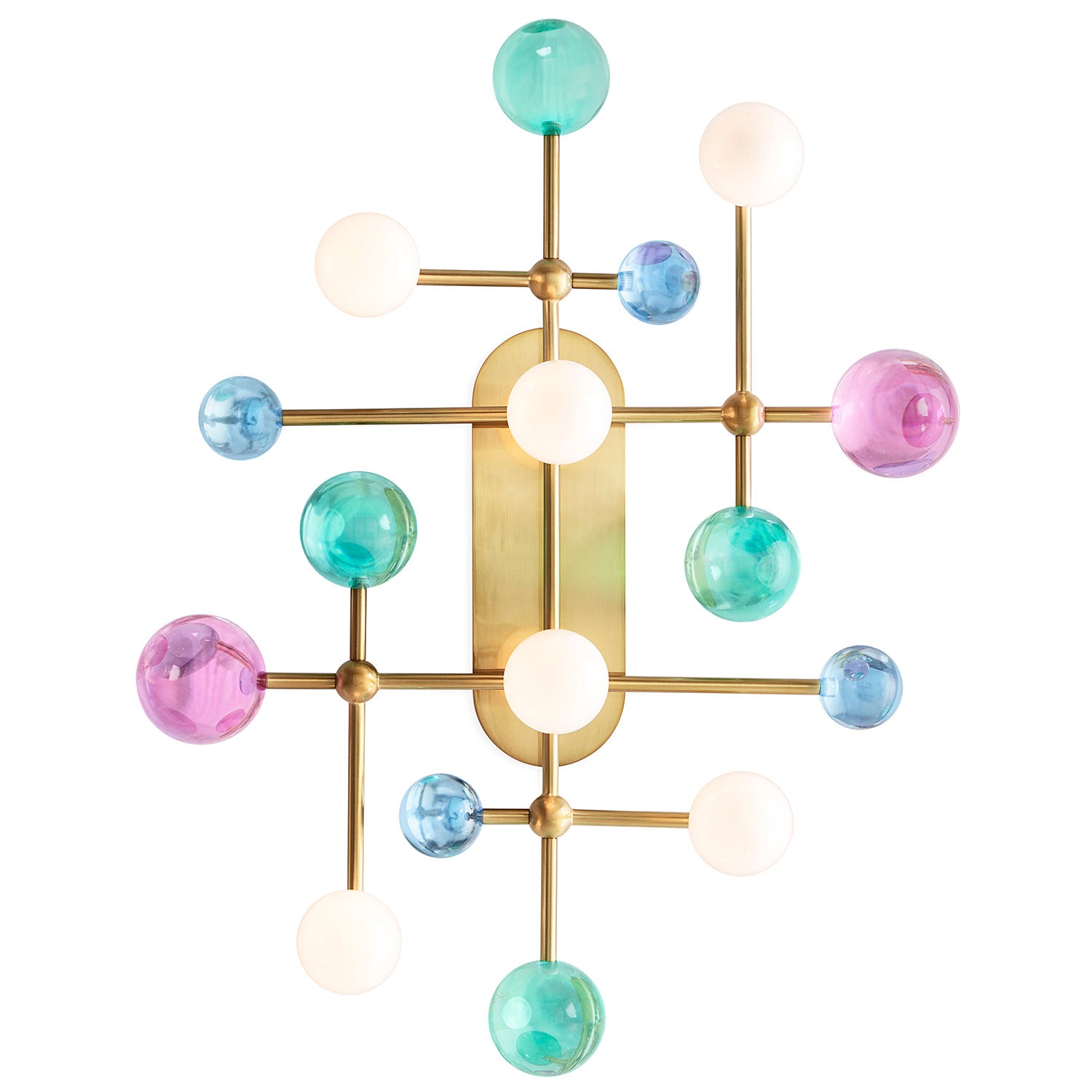 Jonathan Adler Globo Fretwork Wall Sconce
