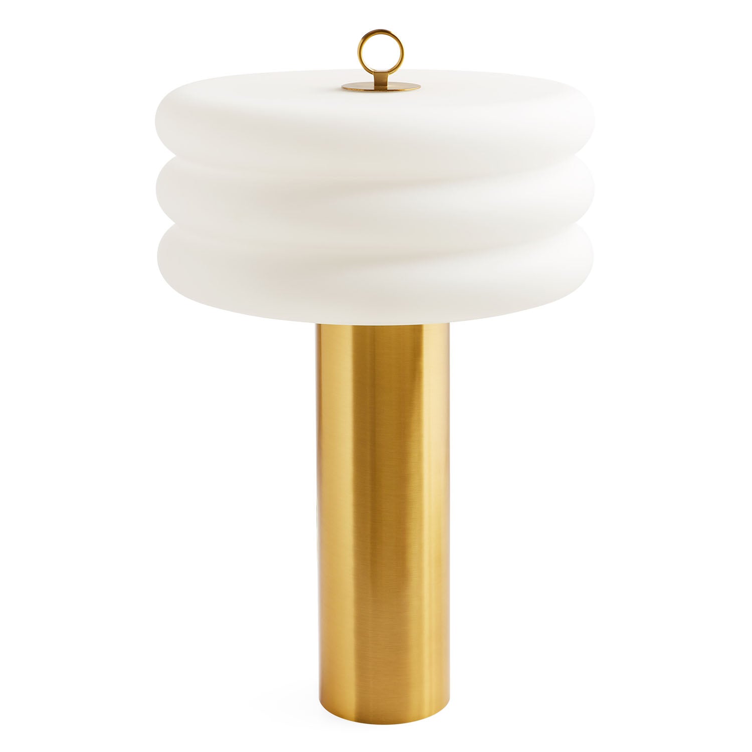 Jonathan Adler Alphaville Milk Glass Table Lamp