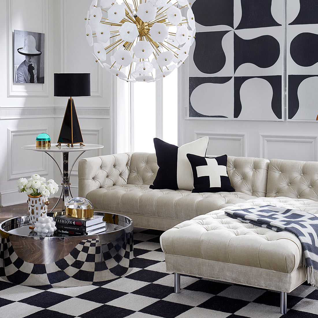 Jonathan Adler Vienna Globe Chandelier