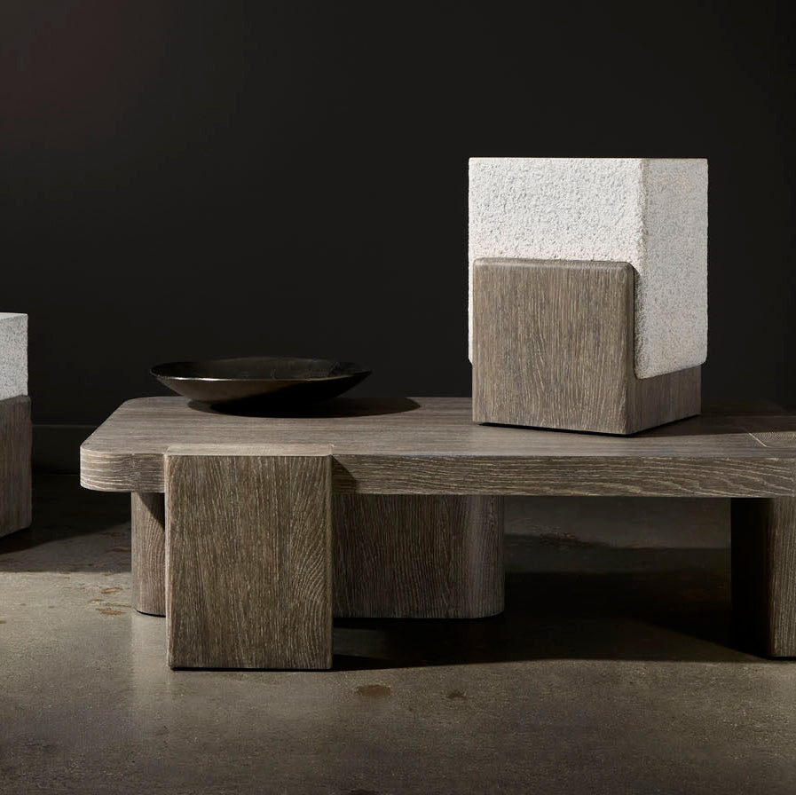 Bernhardt Monolith Open Base Cocktail Table