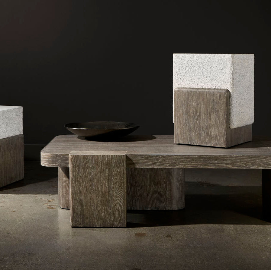 Bernhardt Monolith Square Side Table