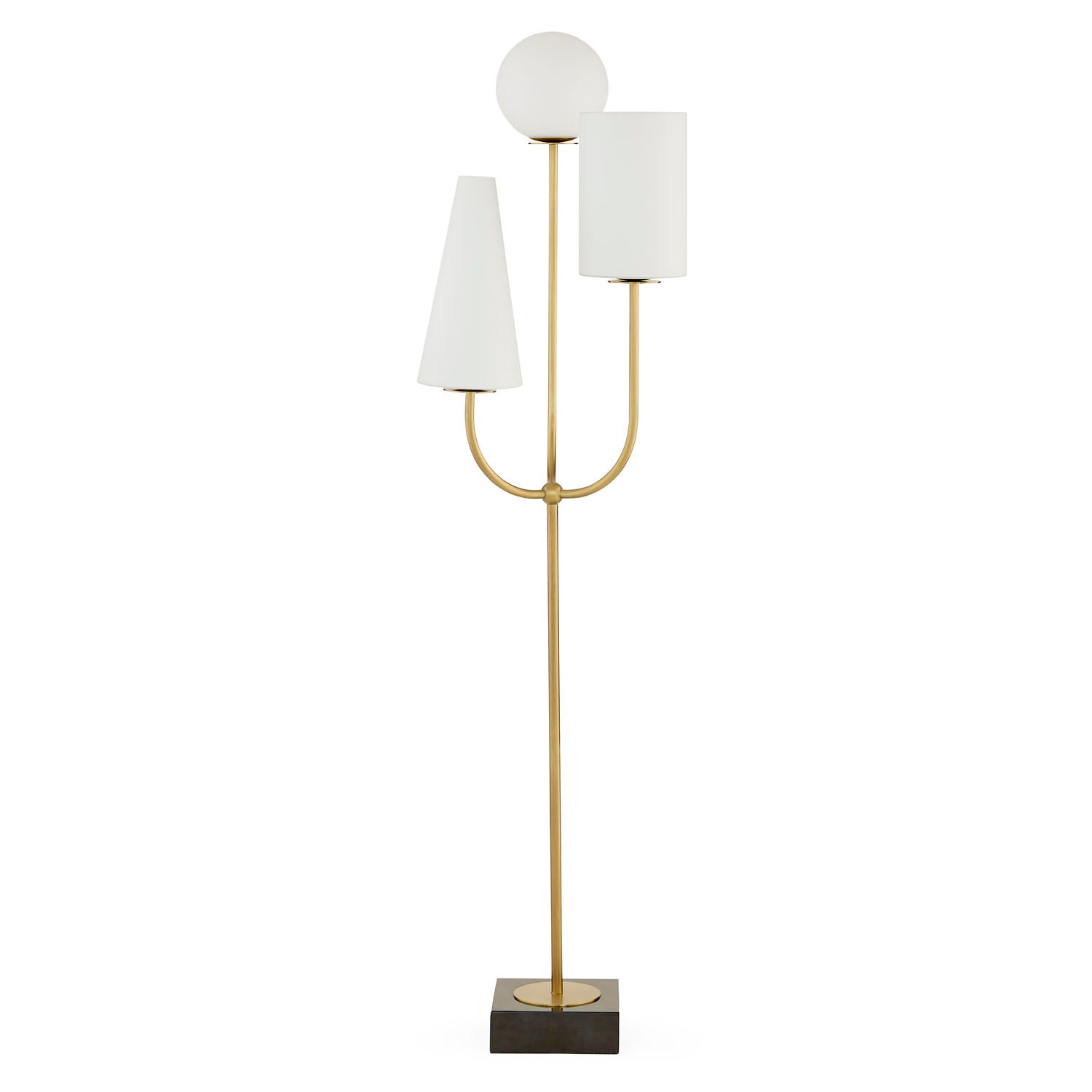 Jonathan Adler Paradiso Brass Floor Lamp