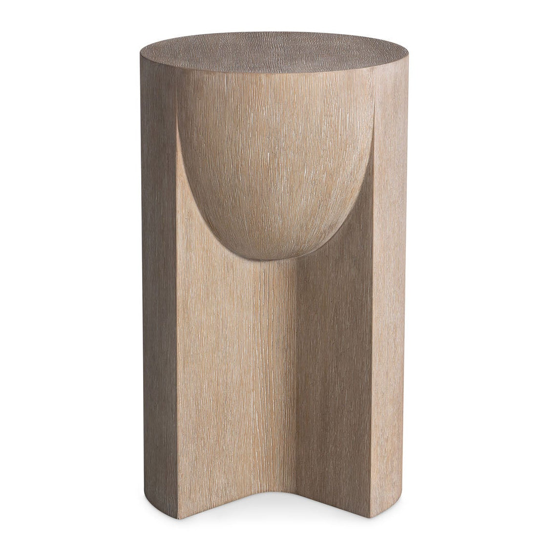 Bernhardt Loggia 14in Round Side Table