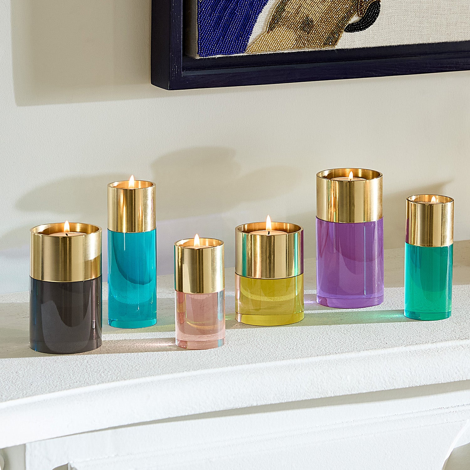 Jonathan Adler Jacques Candle Holder Set of 6