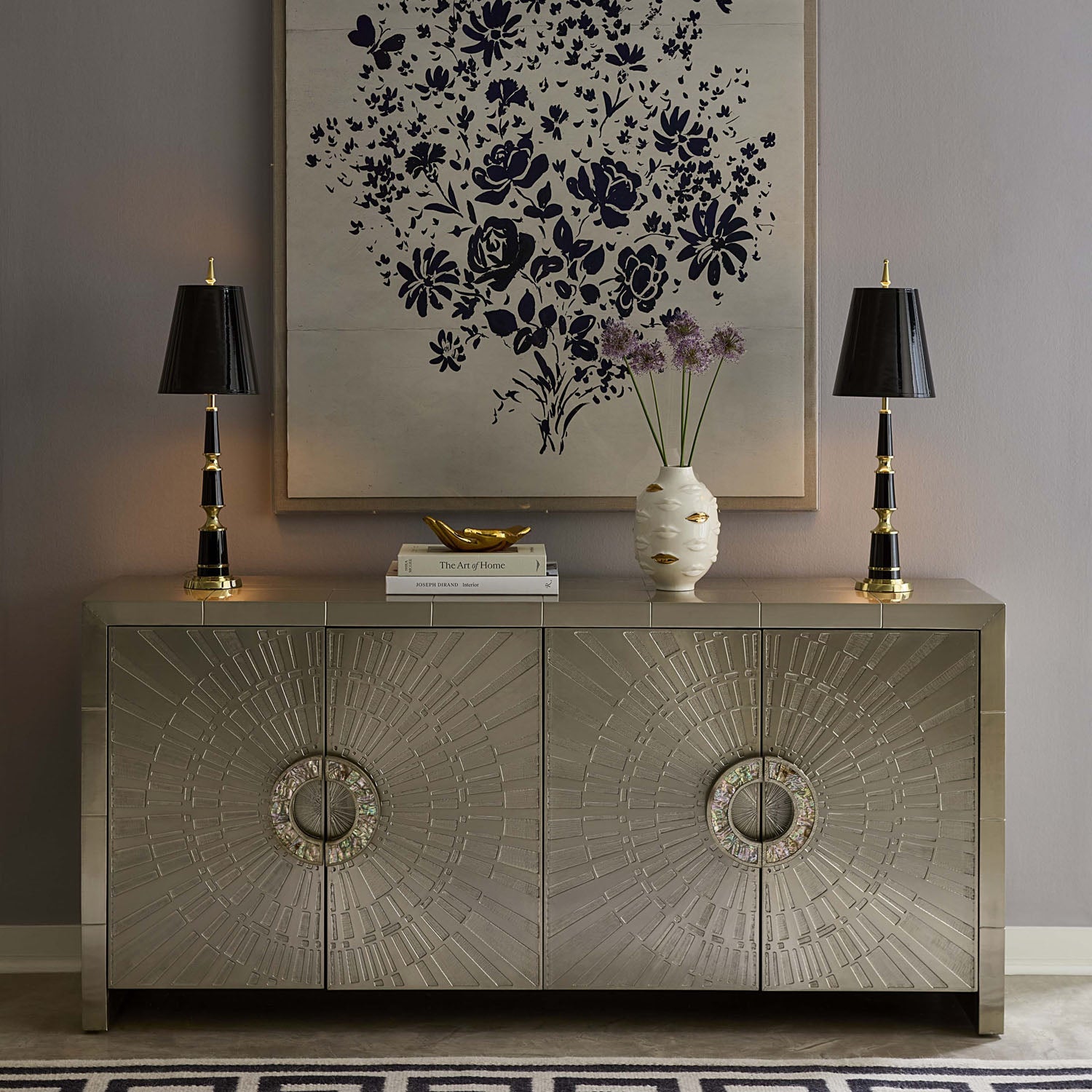 Jonathan Adler Talitha 68.5in Four-Door Credenza