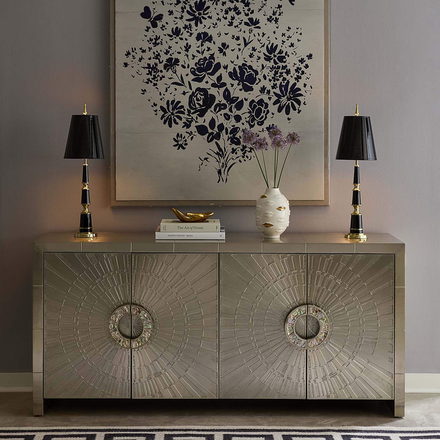 Jonathan Adler Talitha Four-Door Credenza