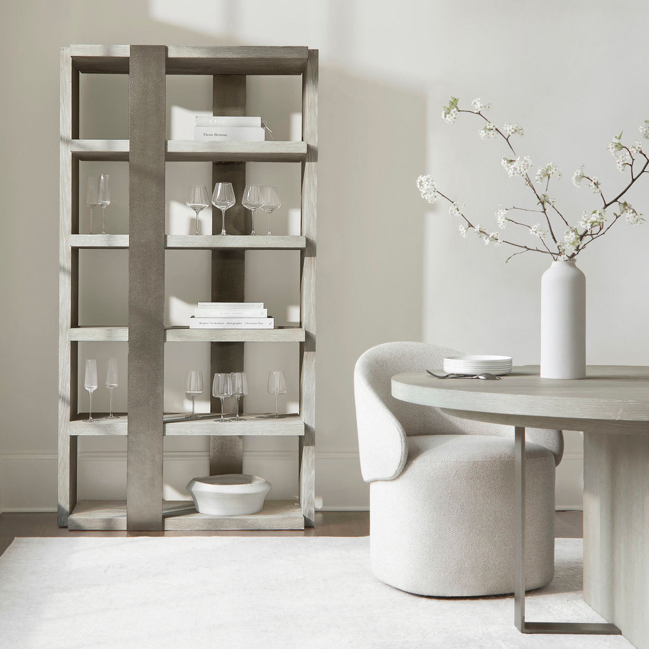 Bernhardt Tempo Barrel Arm Chair