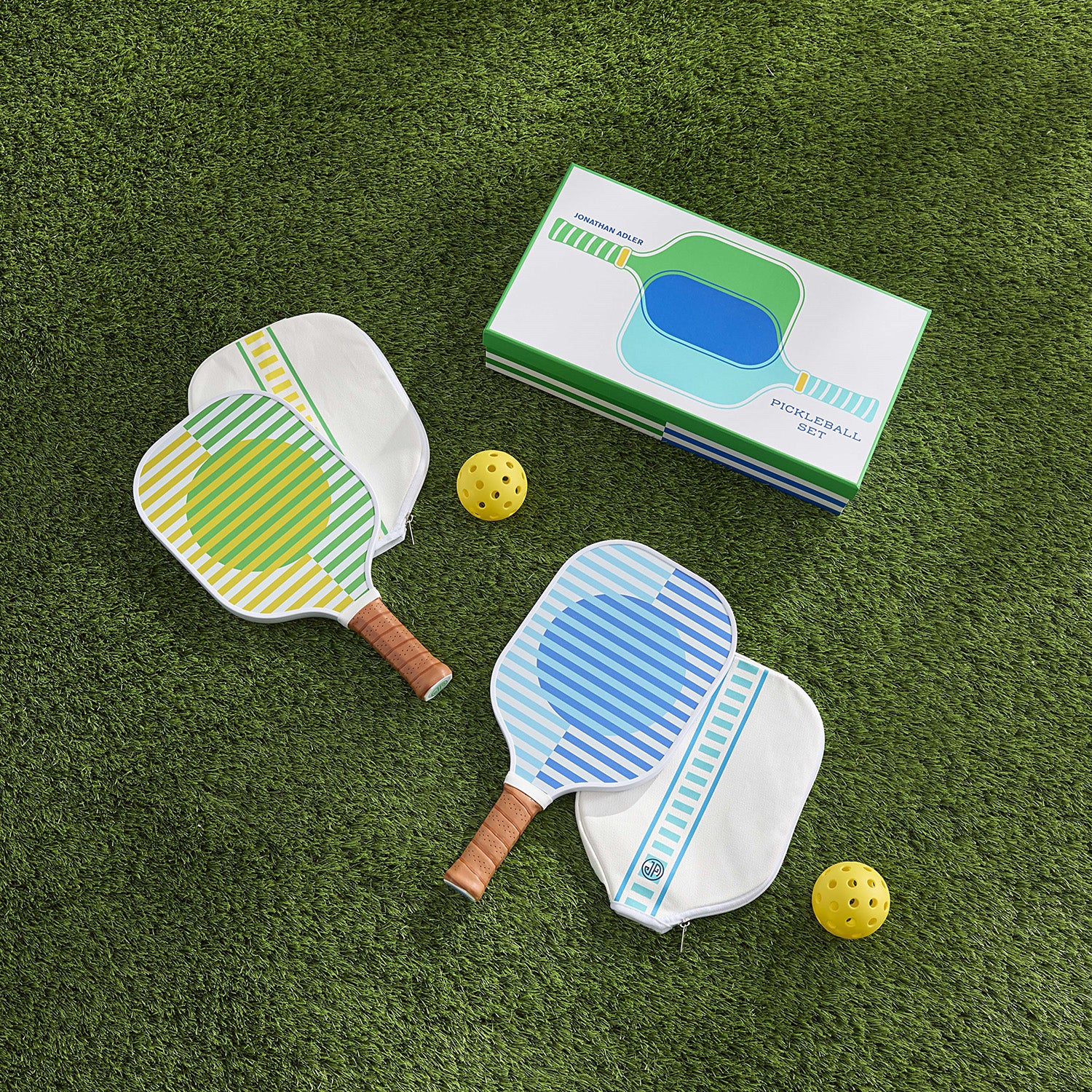 Jonathan Adler Copenhagen Pickleball Set
