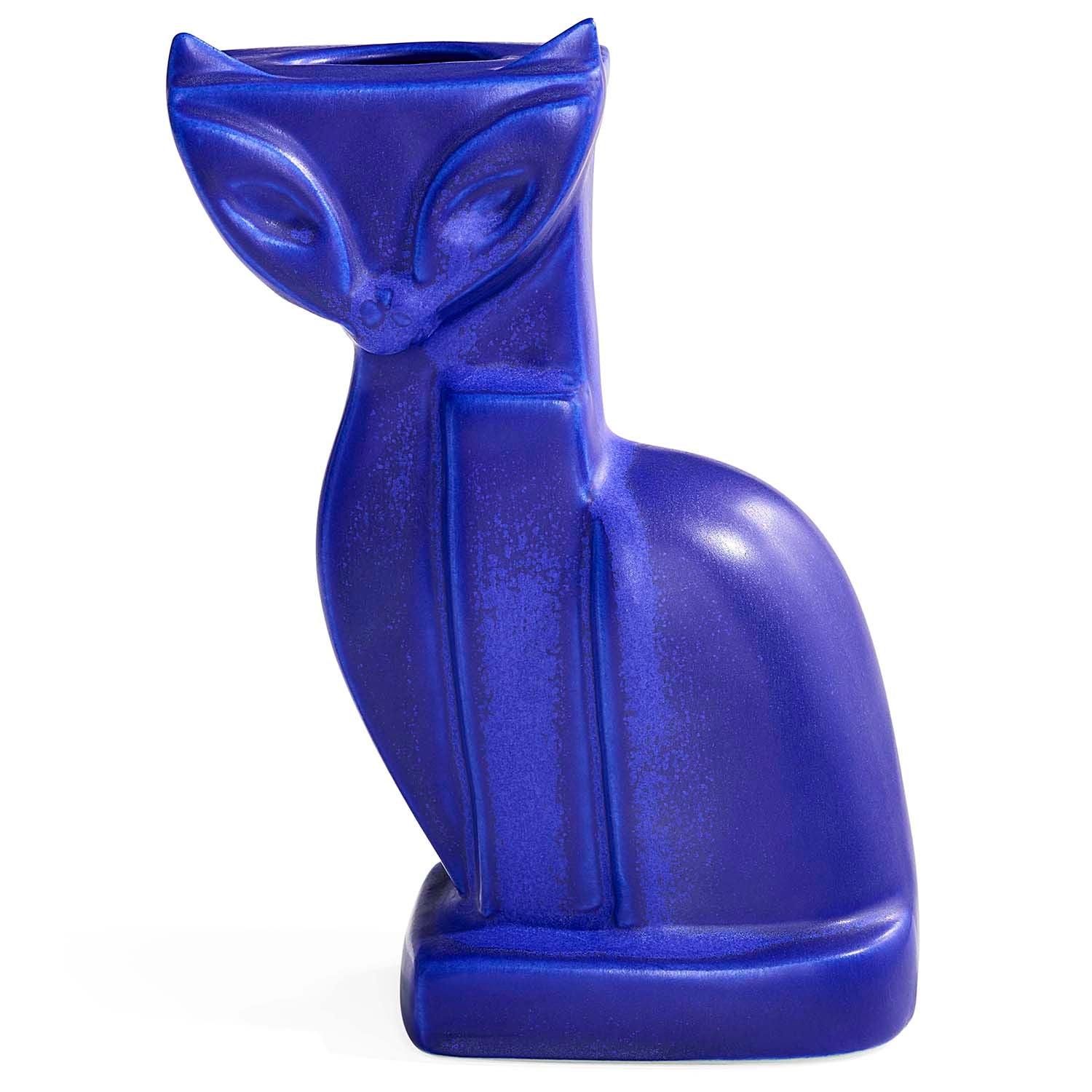 Jonathan Adler Cobalt Cat Vase