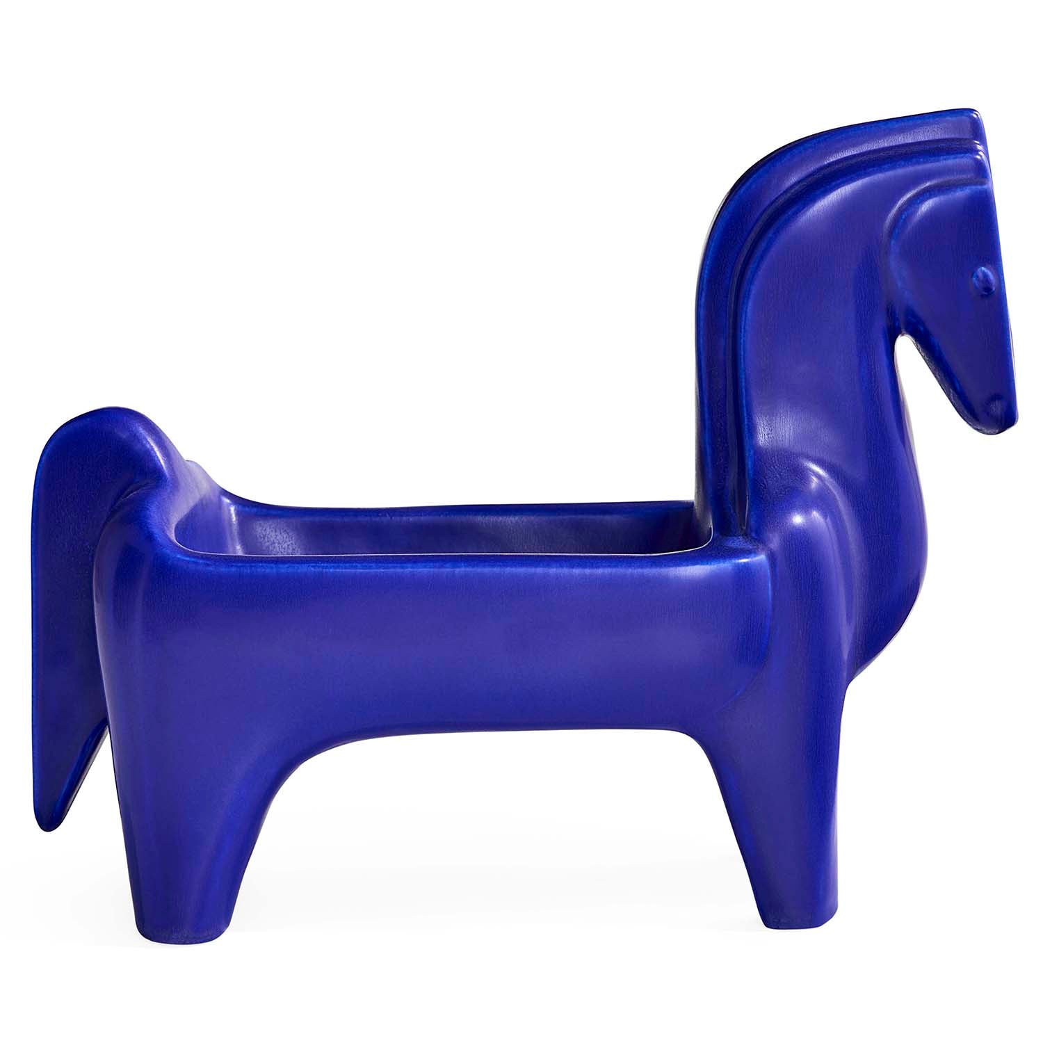 Jonathan Adler Cobalt Horse Bowl