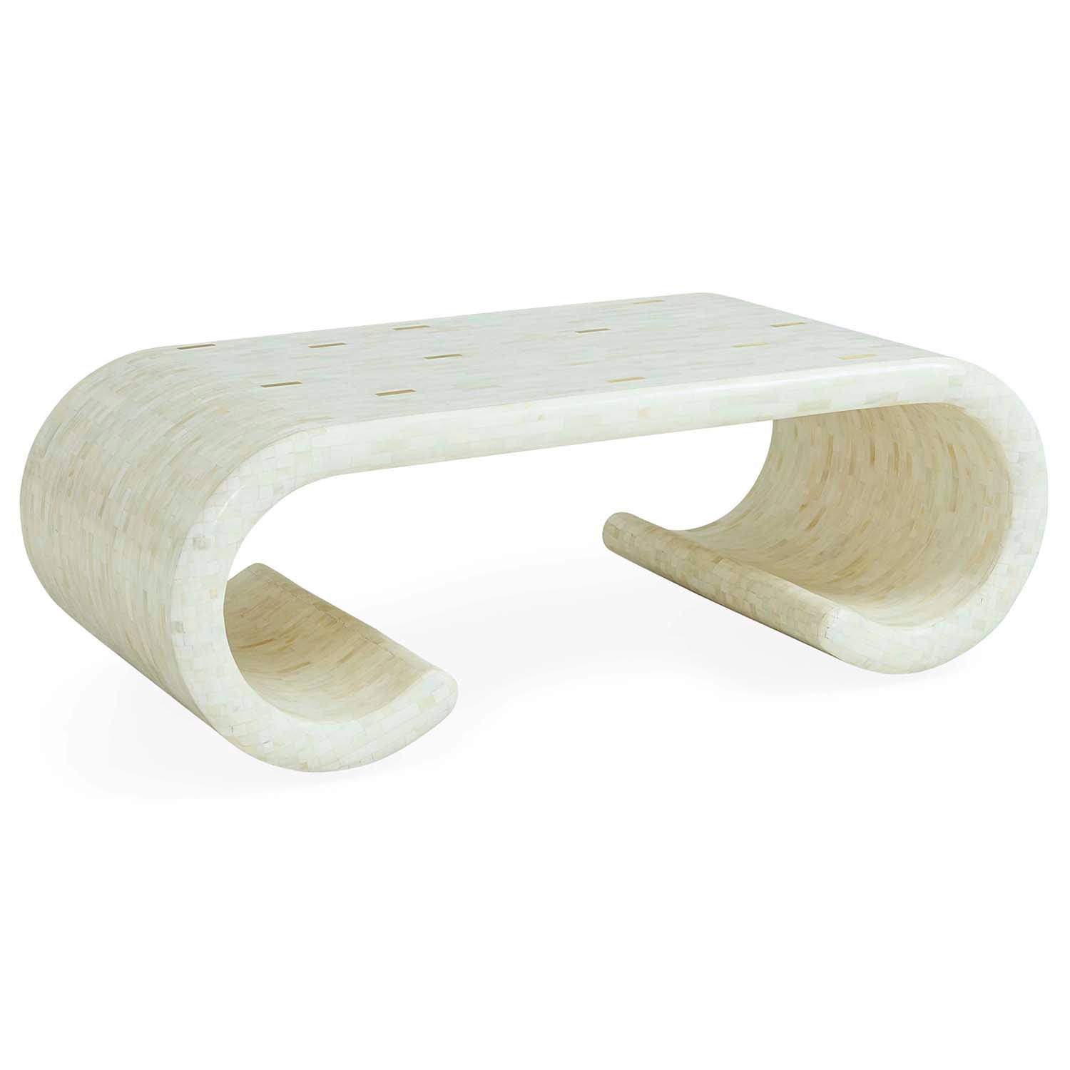 Jonathan Adler Casablanca Scroll Cocktail Table