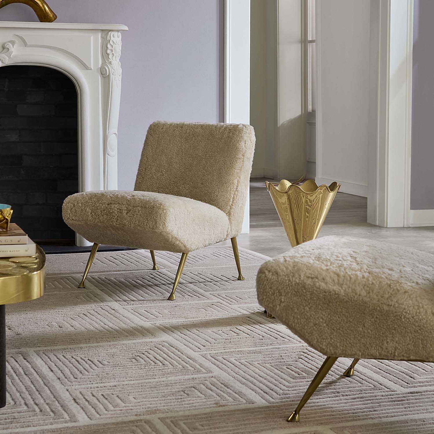 Jonathan Adler Gainsbourg Slipper Chair