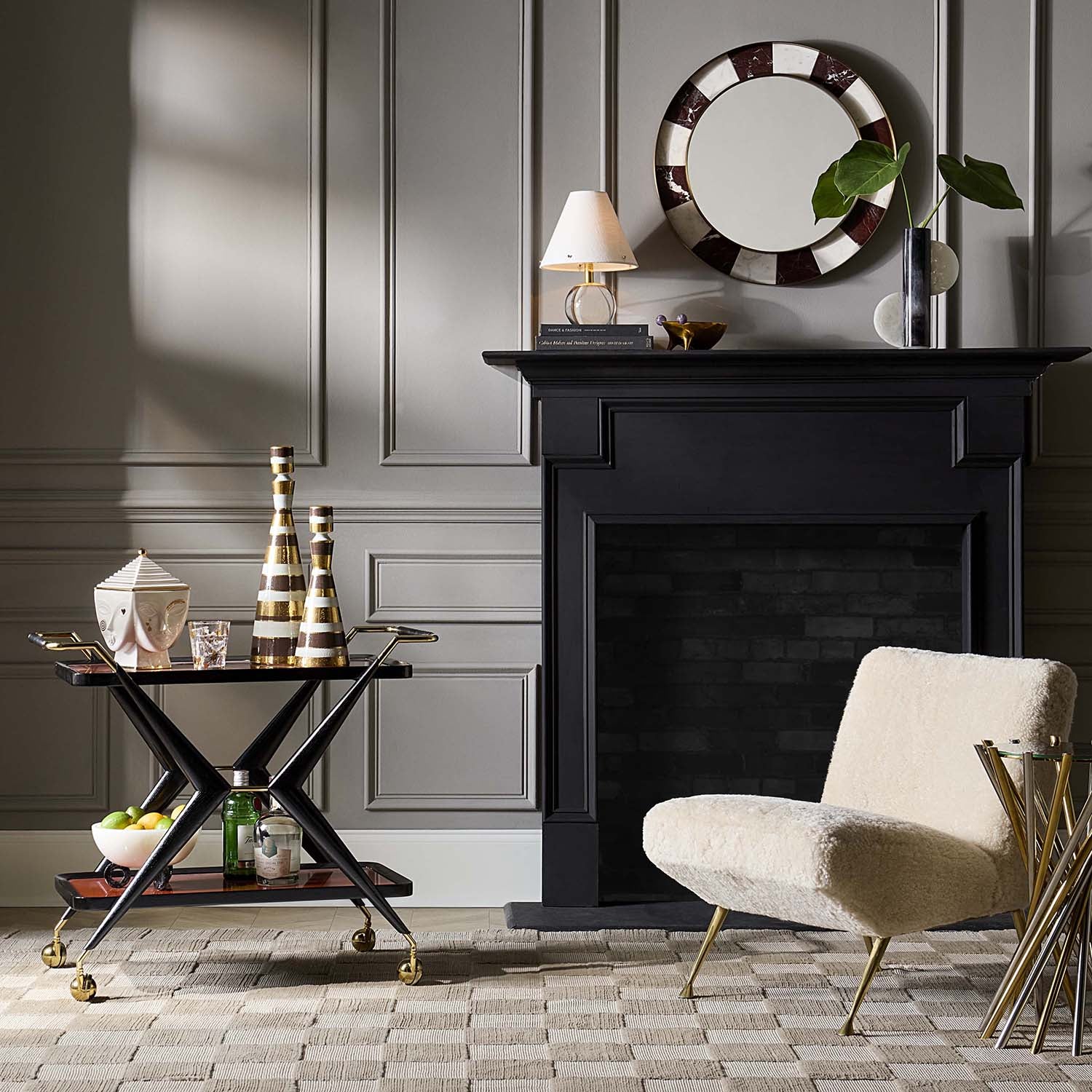 Jonathan Adler Gainsbourg Slipper Chair