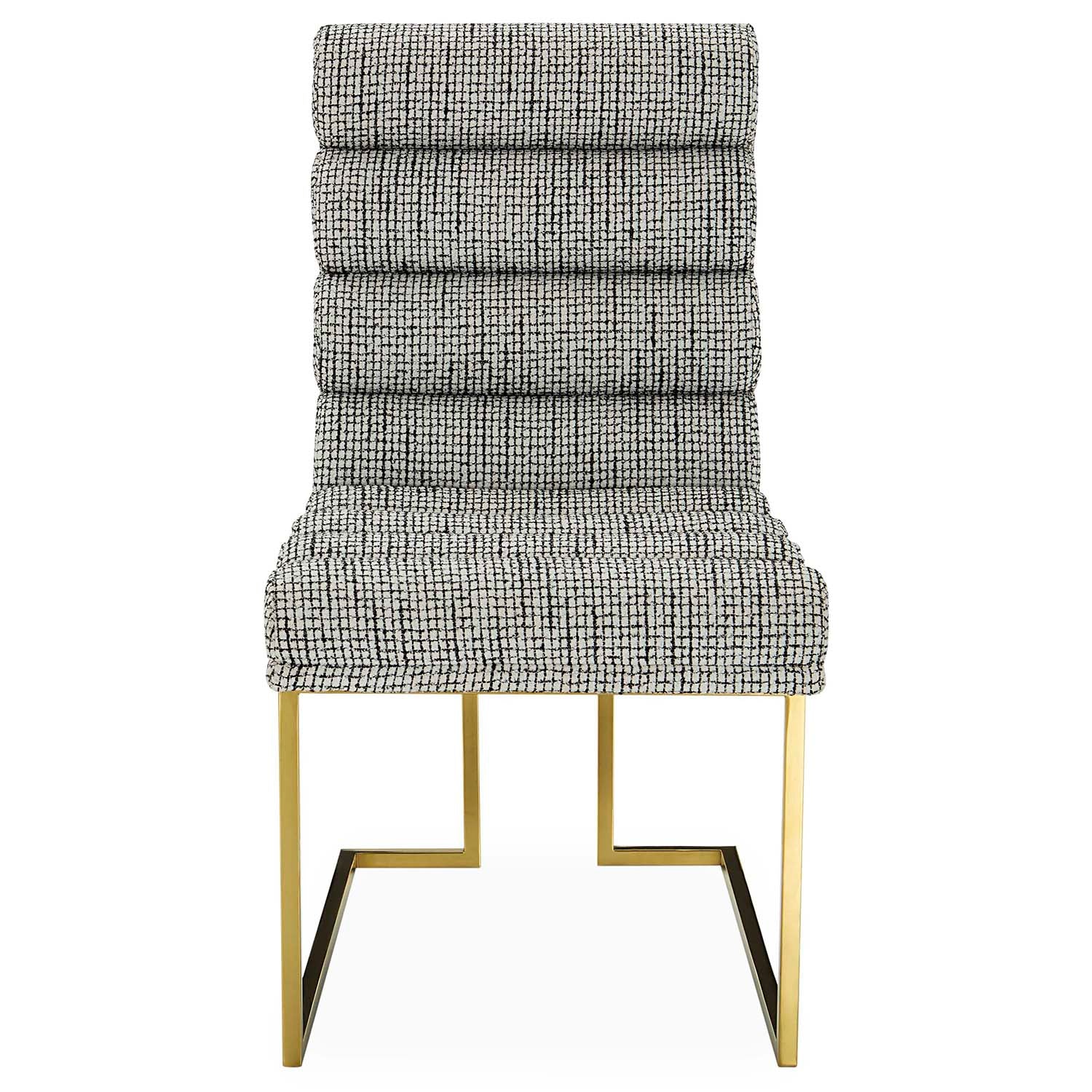 Jonathan Adler Channeled Goldfinger Dining Chair