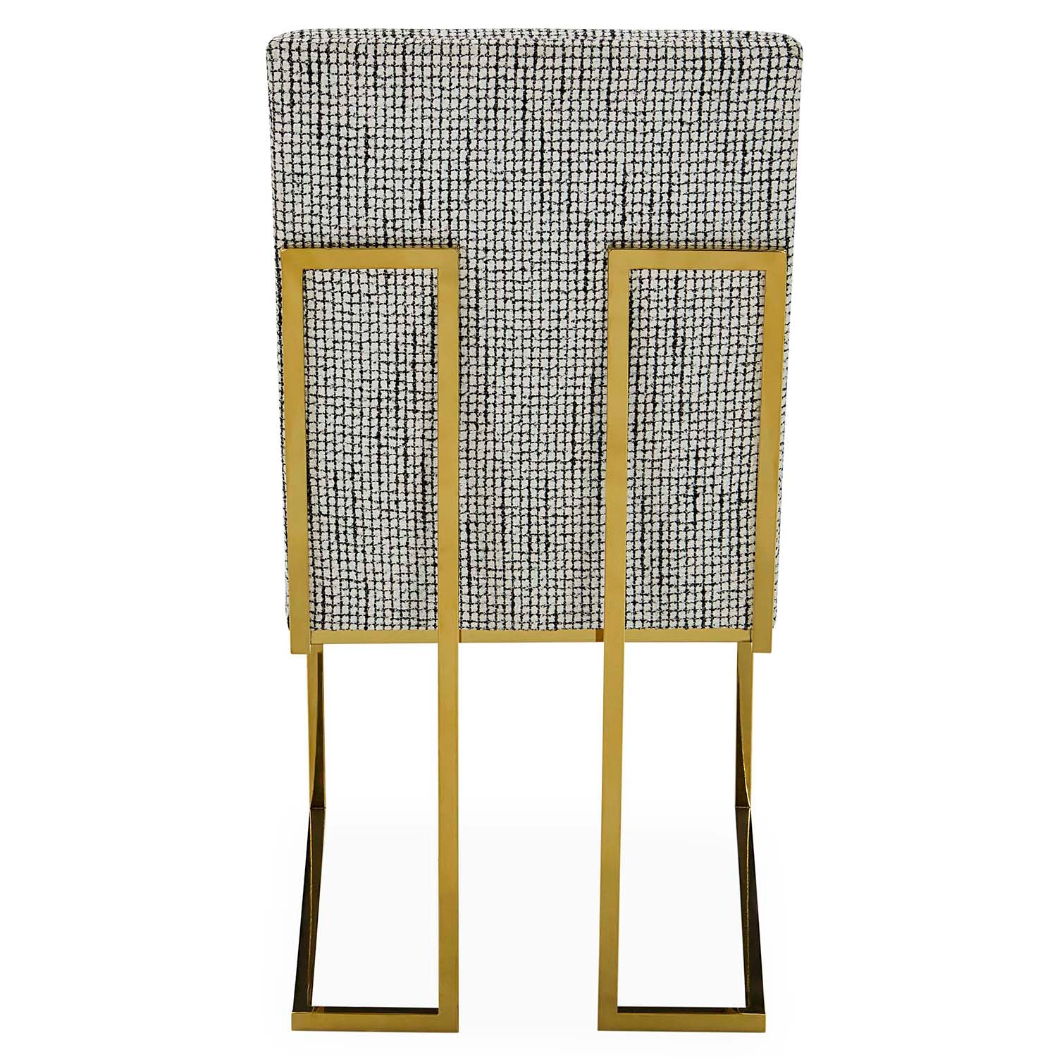 Jonathan Adler Channeled Goldfinger Dining Chair