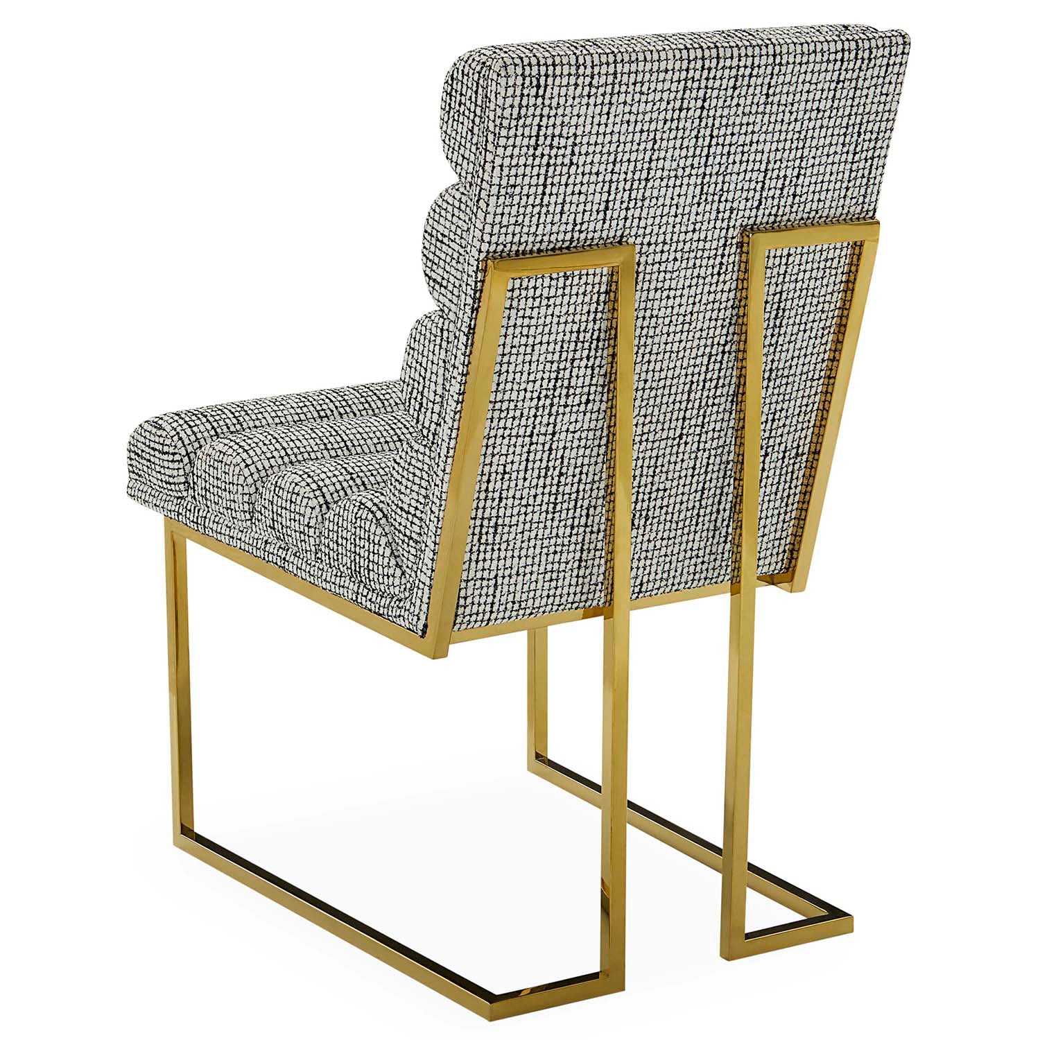 Jonathan Adler Channeled Goldfinger Dining Chair