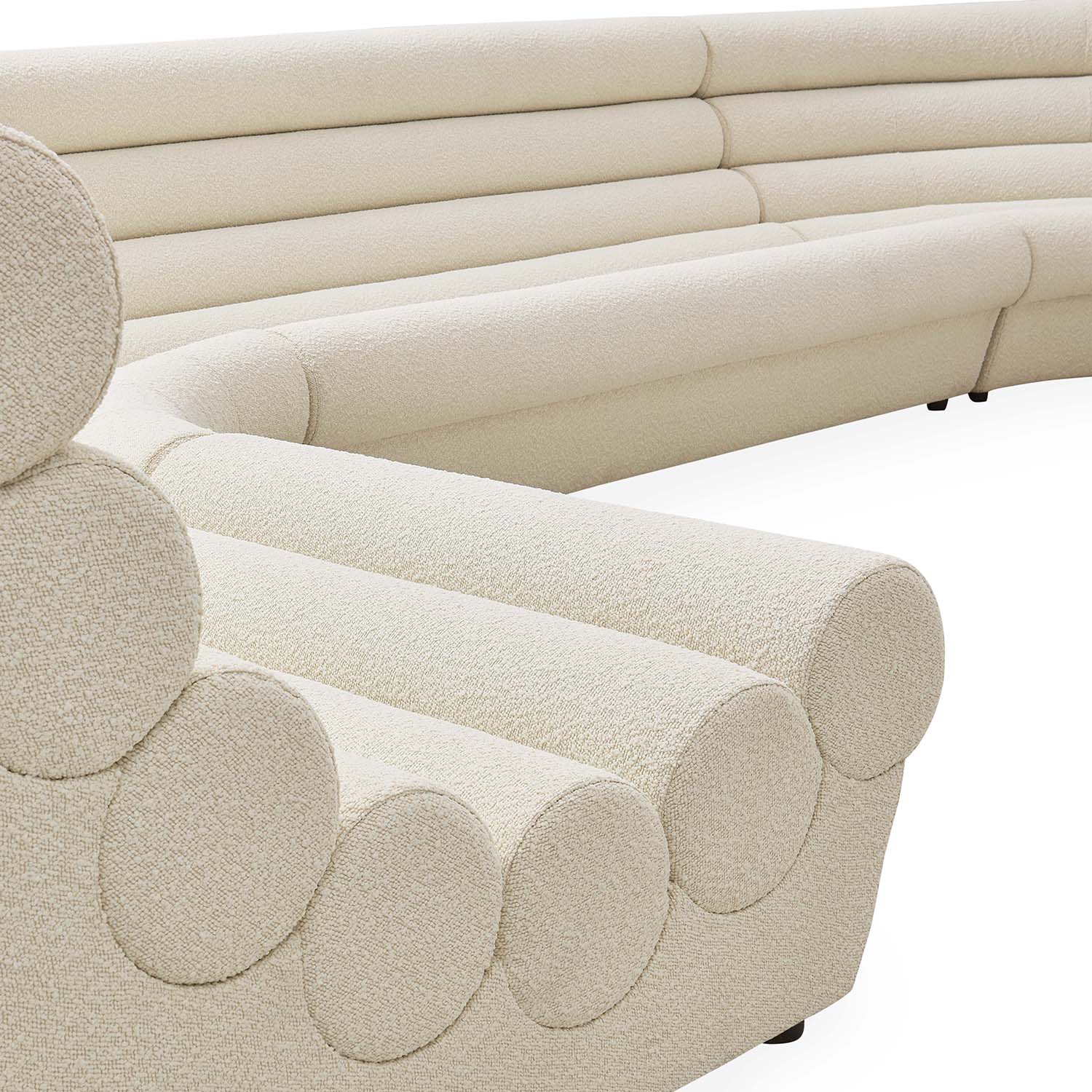 Jonathan Adler Futura Five-Piece Sectional Sofa