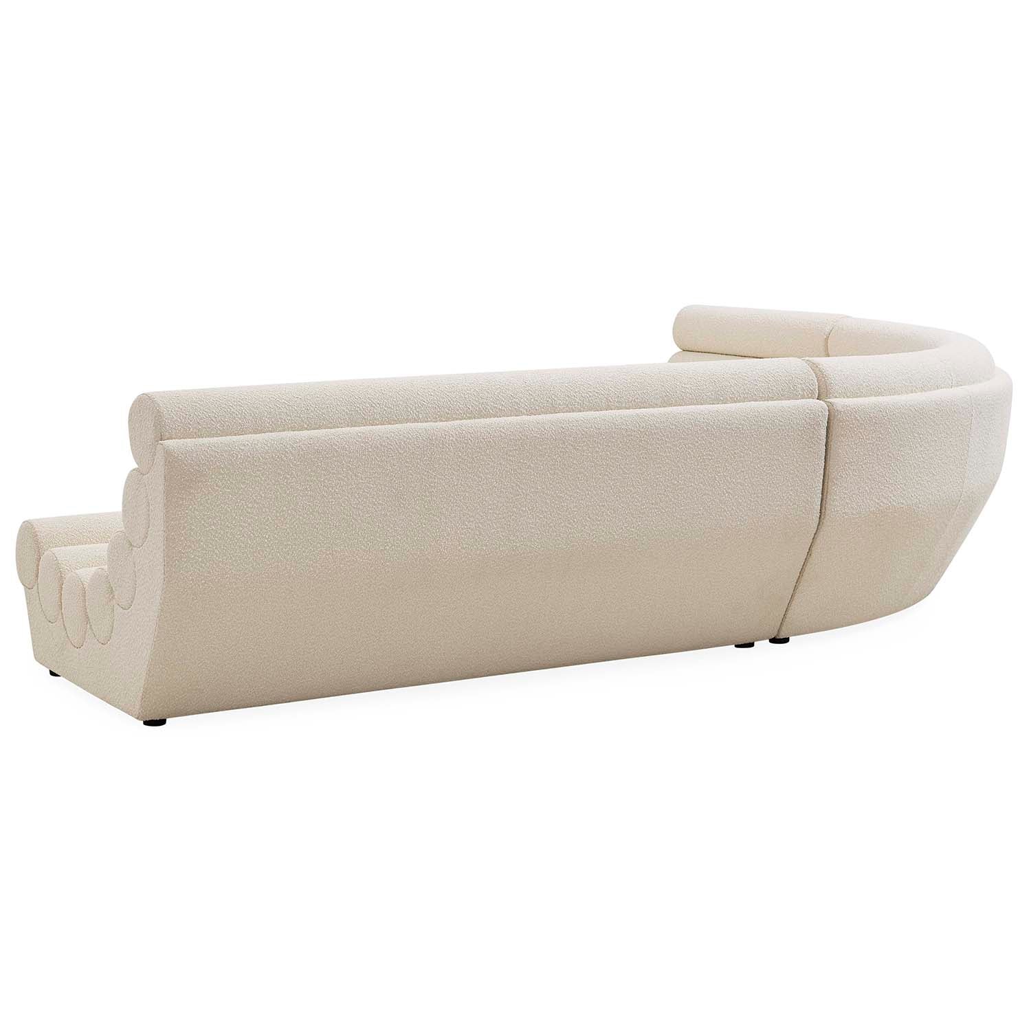 Jonathan Adler Futura Three-Piece L-Shape Sectional Sofa