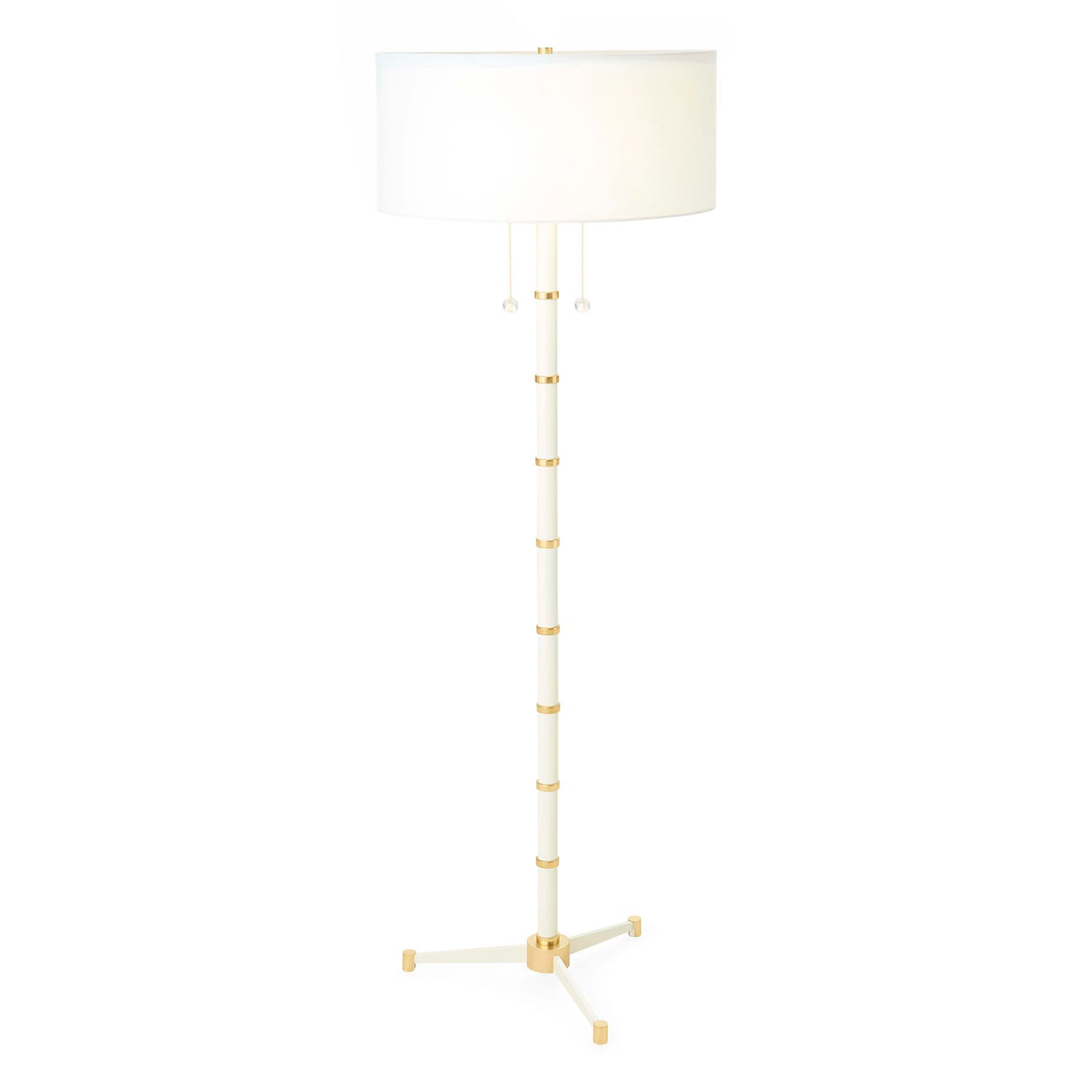 Jonathan Adler Scala Ivory Floor Lamp