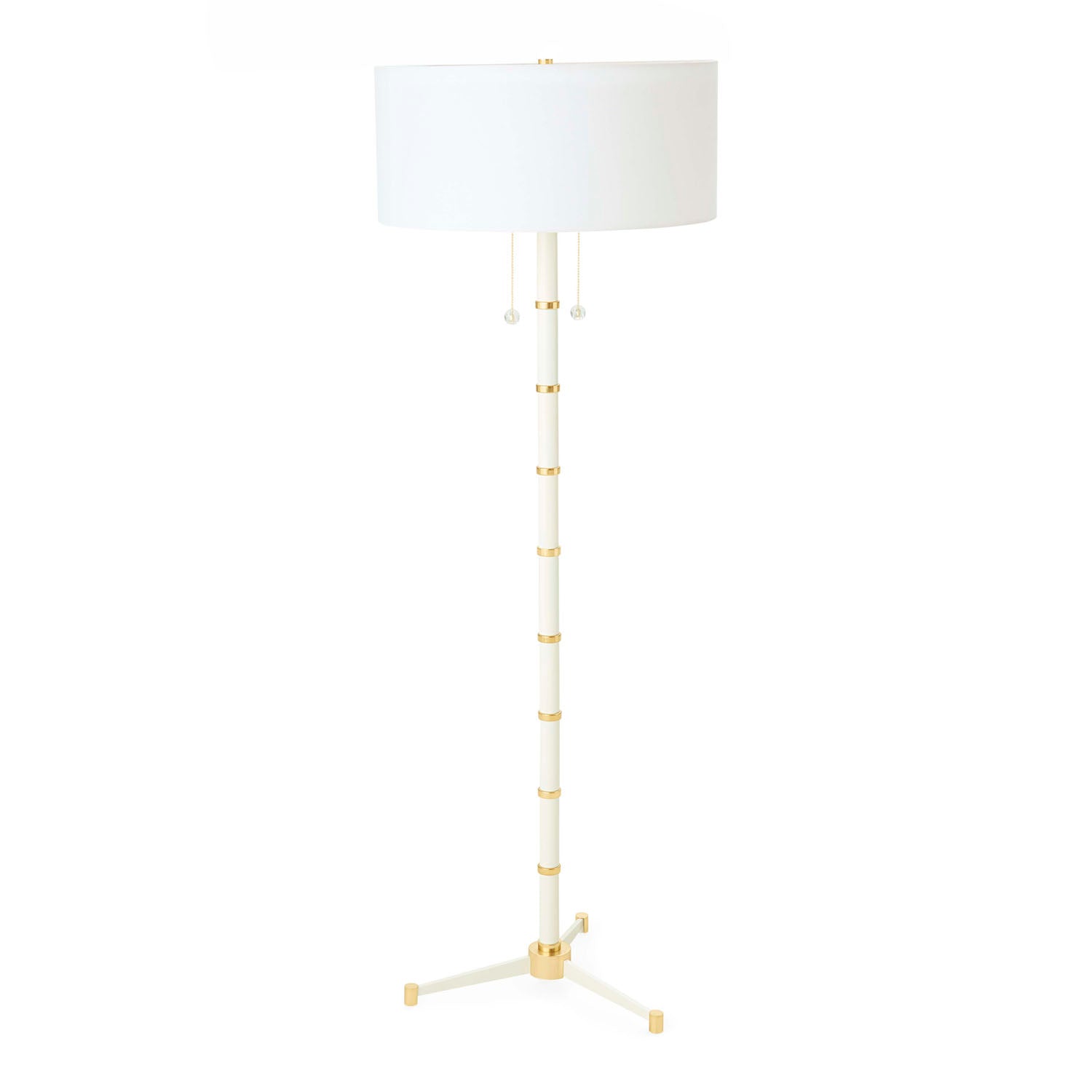 Jonathan Adler Scala Ivory Floor Lamp