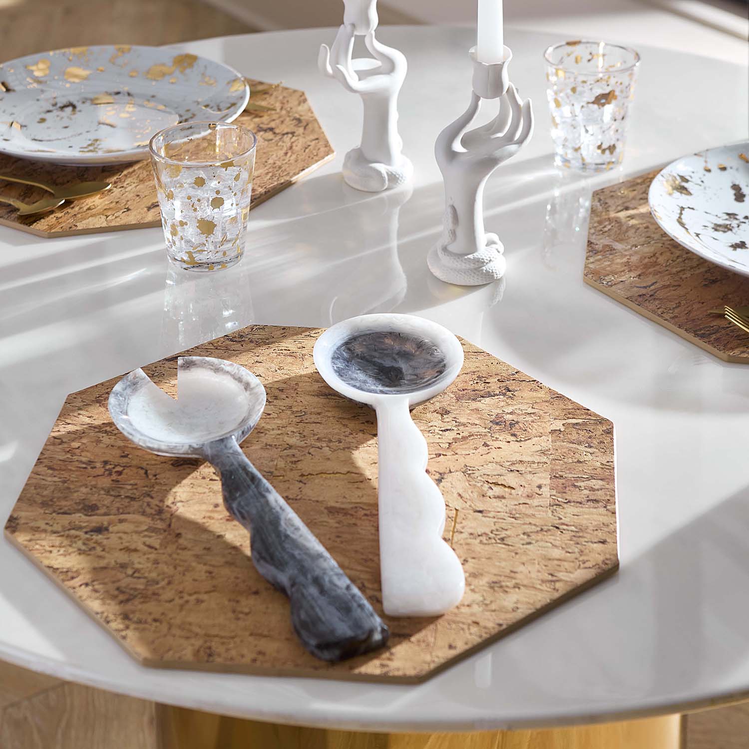 Jonathan Adler 1948 Rocks Glassware Set of 4