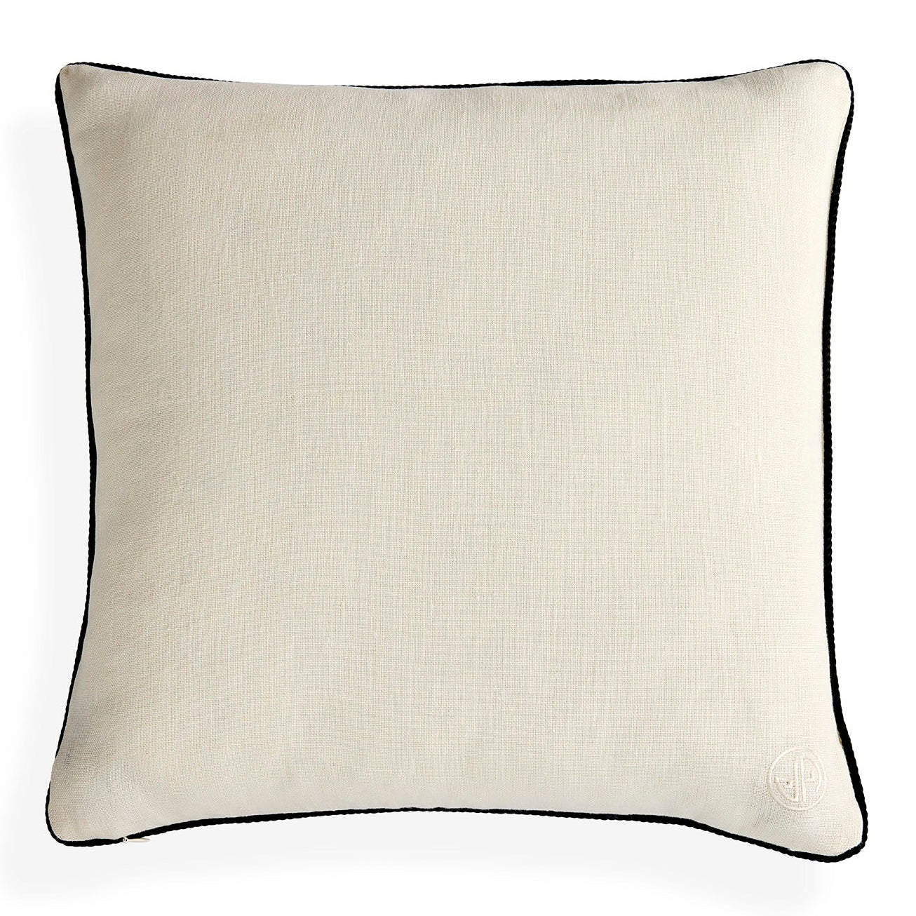 Jonathan Adler Pompidou B&W Loops Circles Throw Pillow