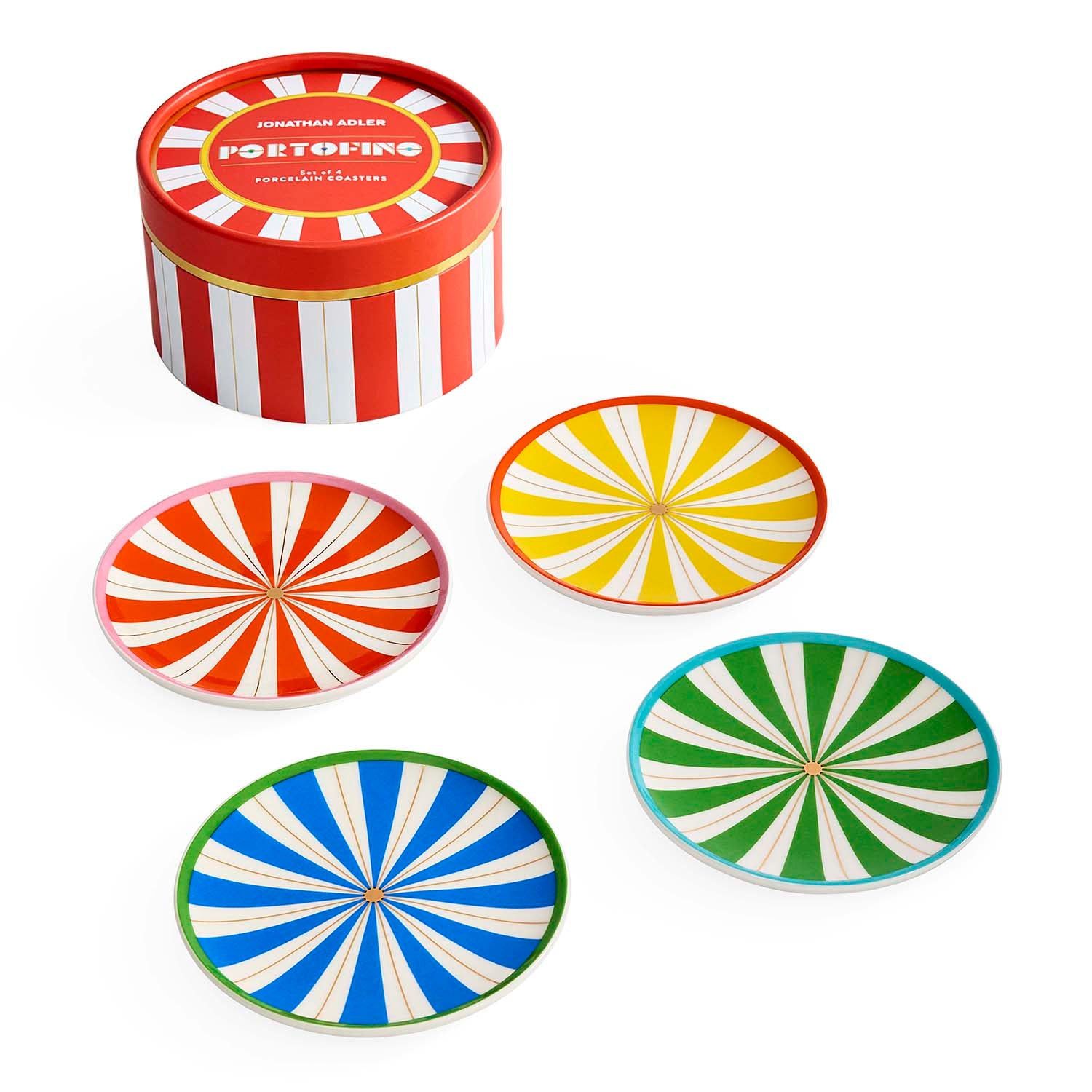 Jonathan Adler Portofino Coaster Set of 4
