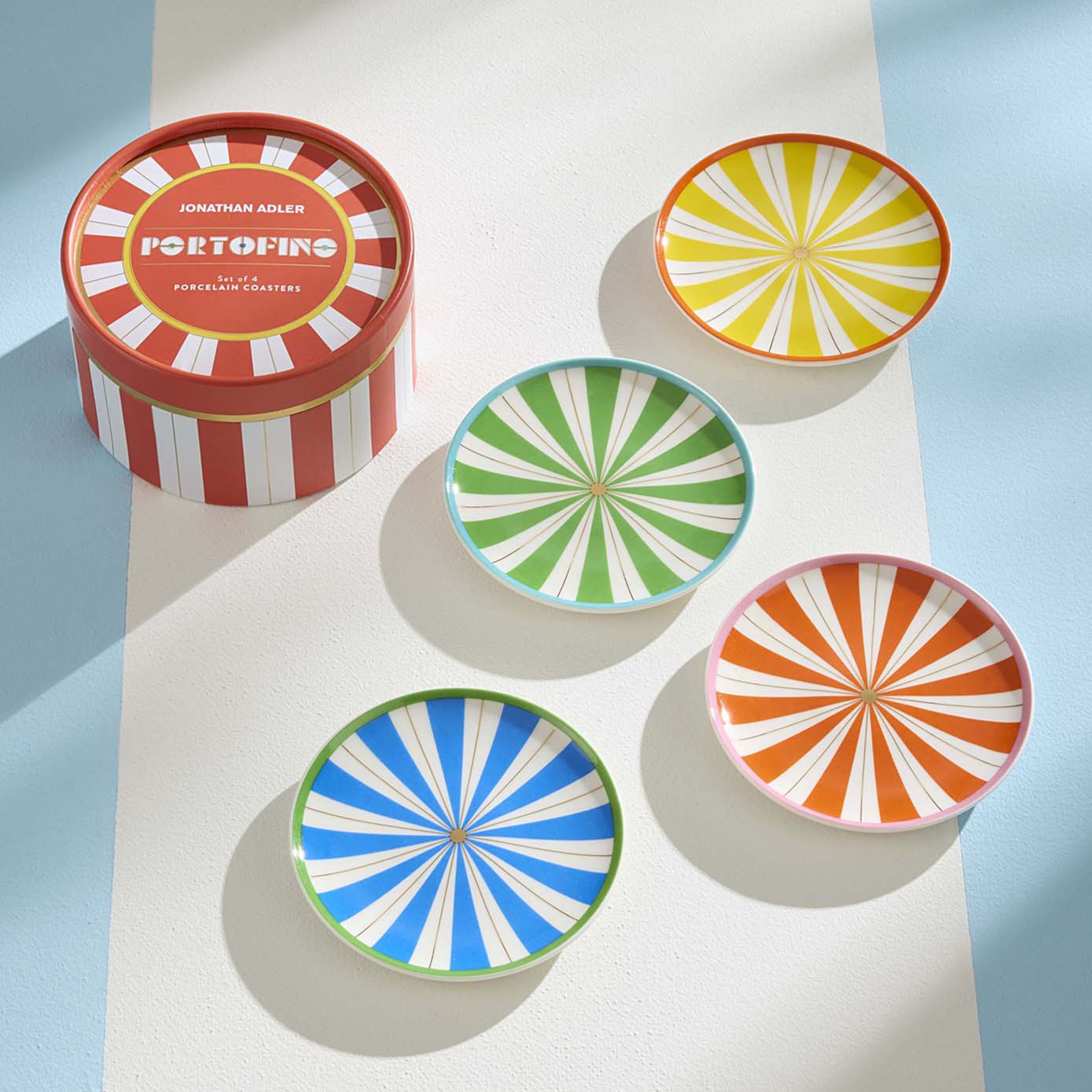 Jonathan Adler Portofino Coaster Set of 4