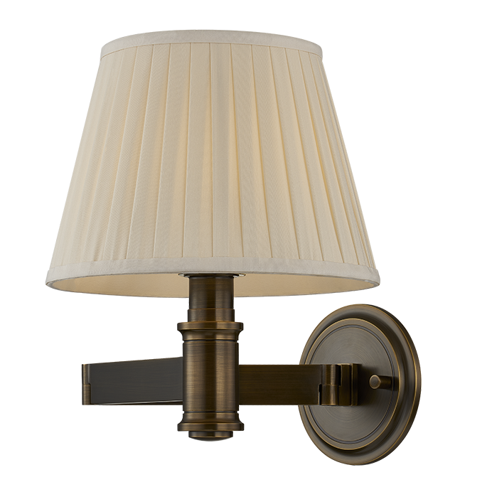 Hudson Valley Lighting Woodland Park Wall Sconce in Old World Brass, primary product view