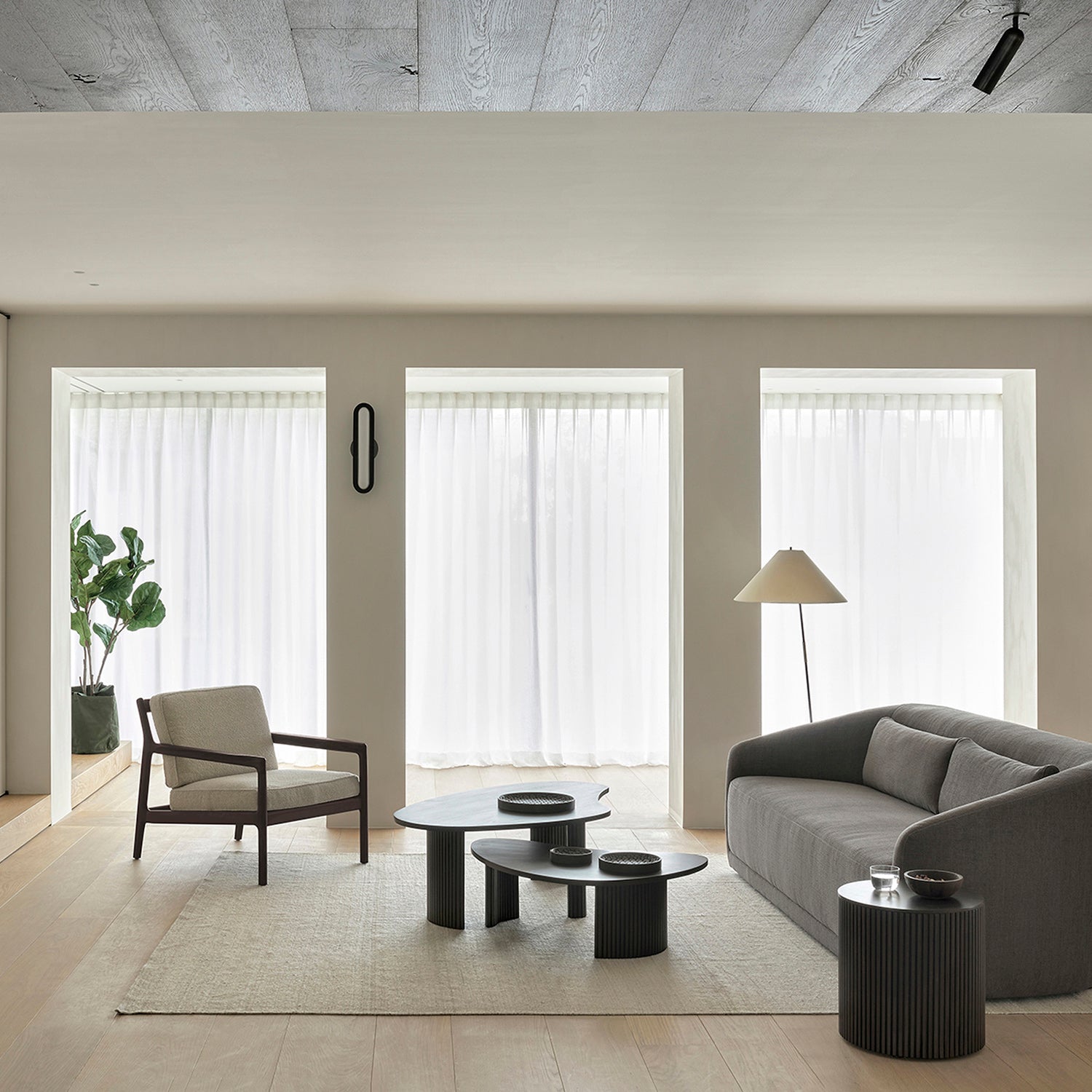 Ethnicraft Boomerang Coffee Table