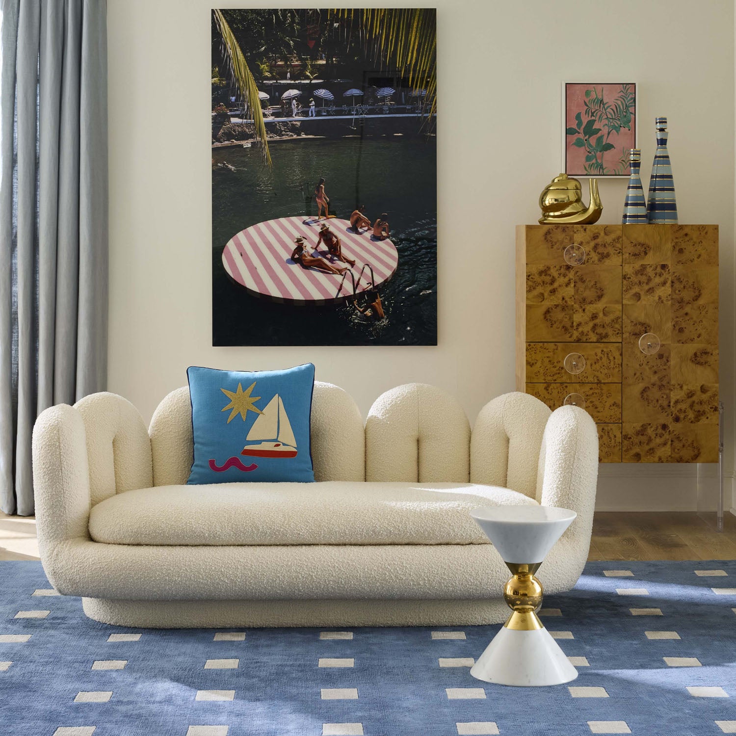 Jonathan Adler Serpentine Apartment Sofa