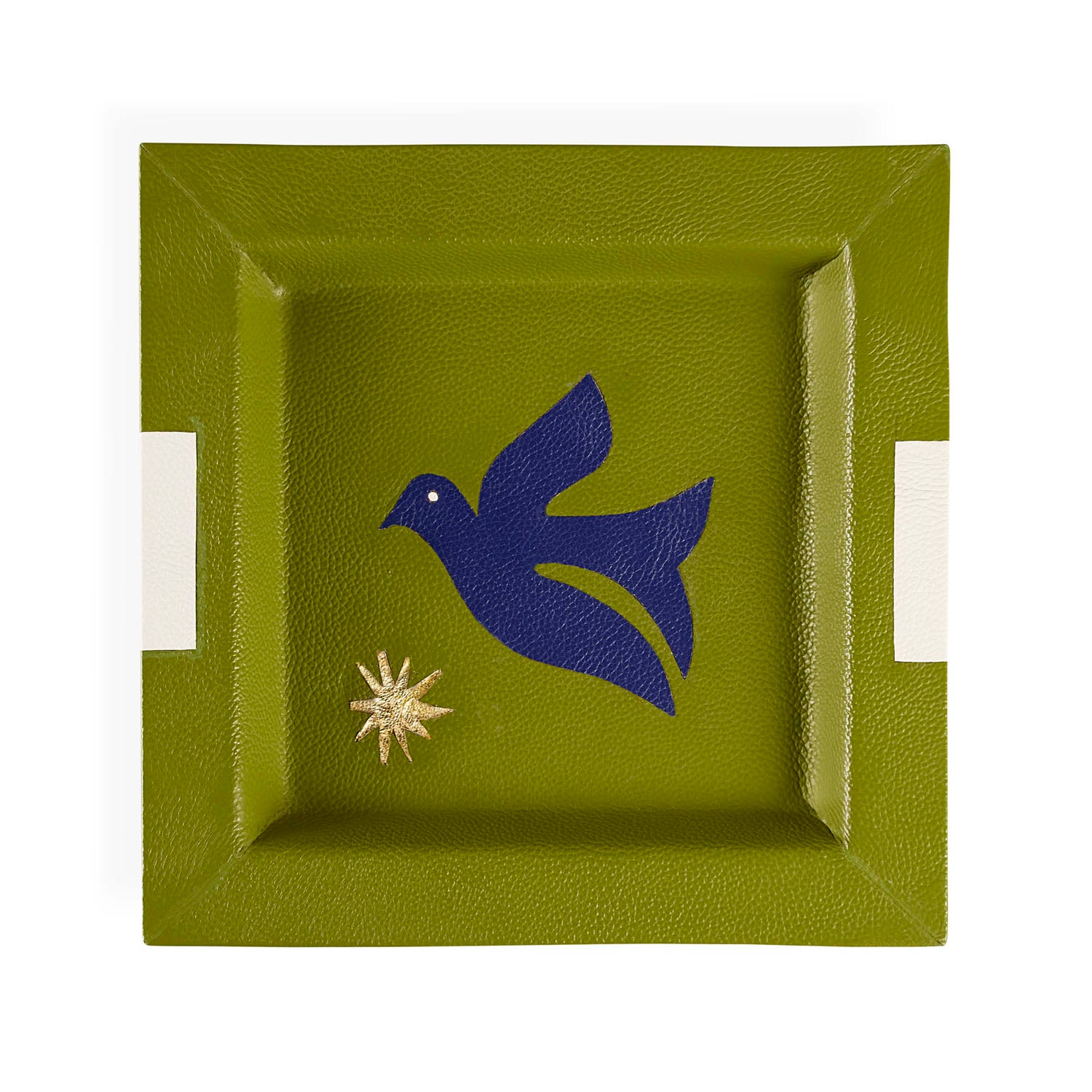 Jonathan Adler Playa Leather Bird Tray