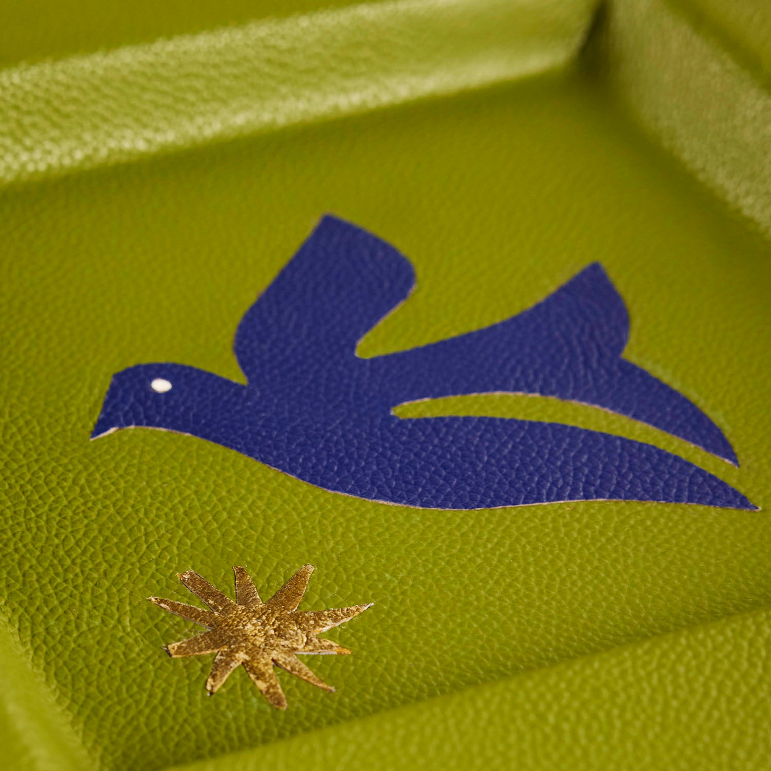 Jonathan Adler Playa Leather Bird Tray