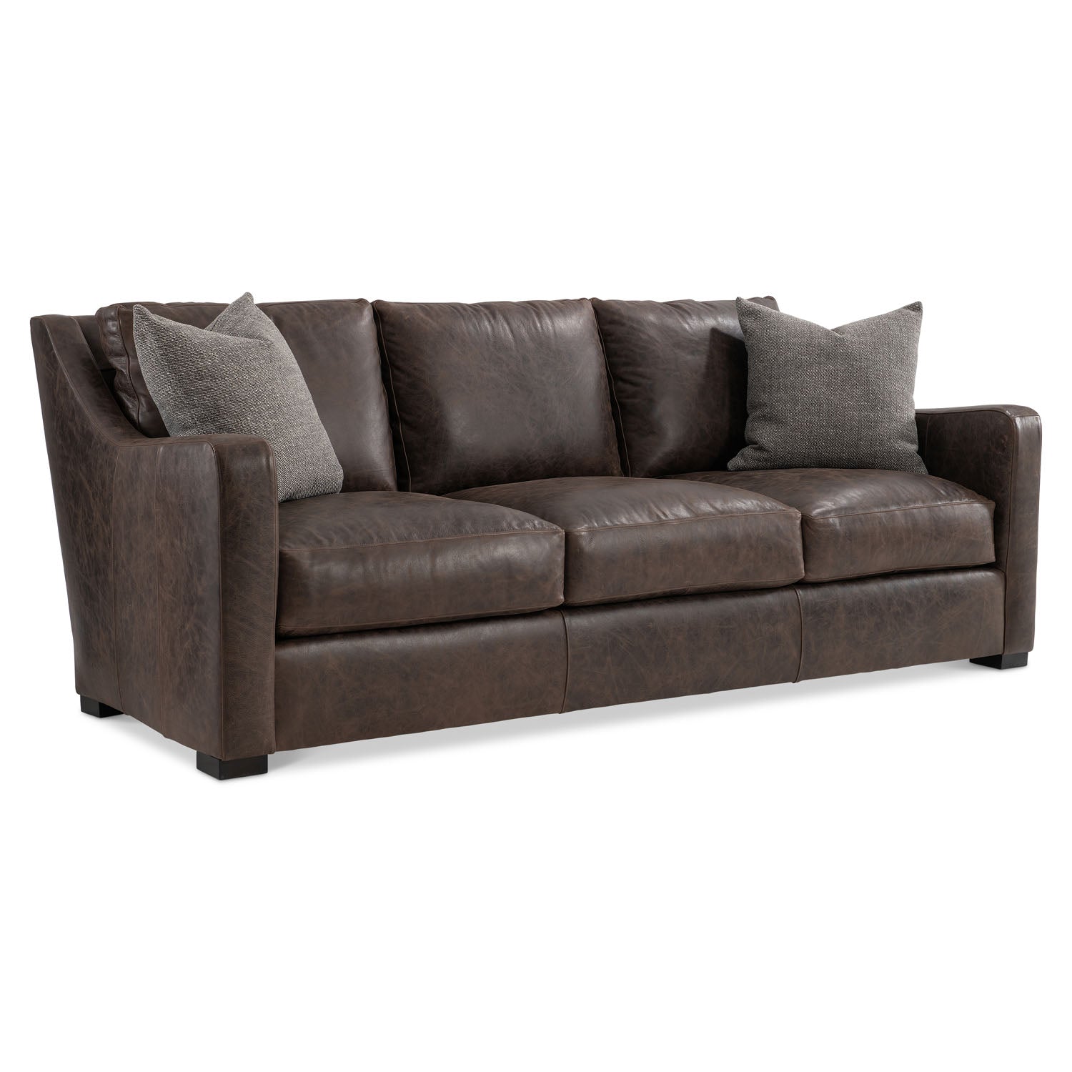 Bernhardt Living Ventura Leather Sofa