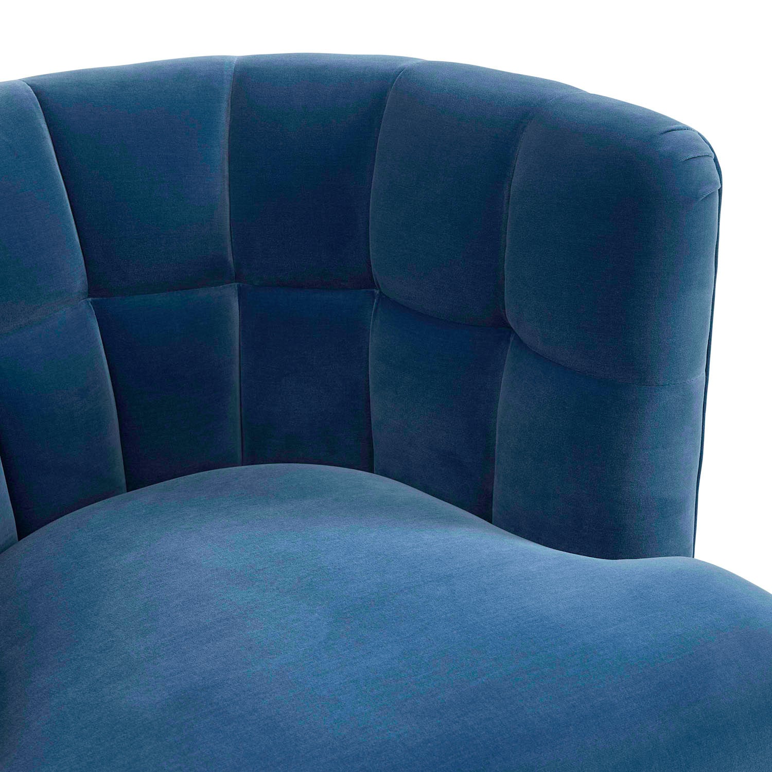 Close-up of the T-cushion seat