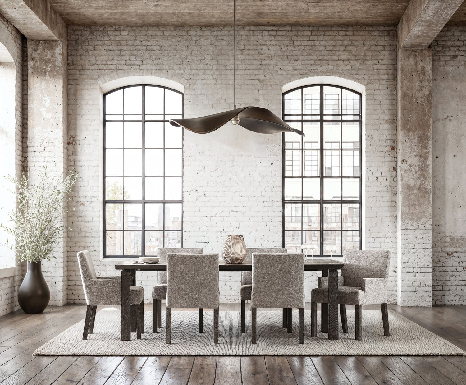 Bernhardt Loft Menton Dining Table