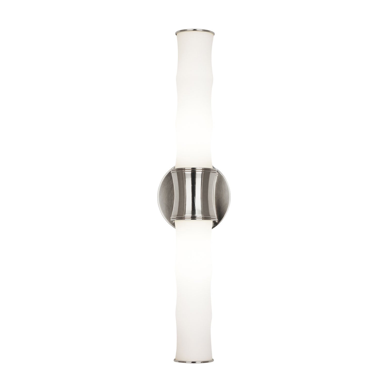 Jonathan Adler Meurice End-on-End Nickel Wall Sconce